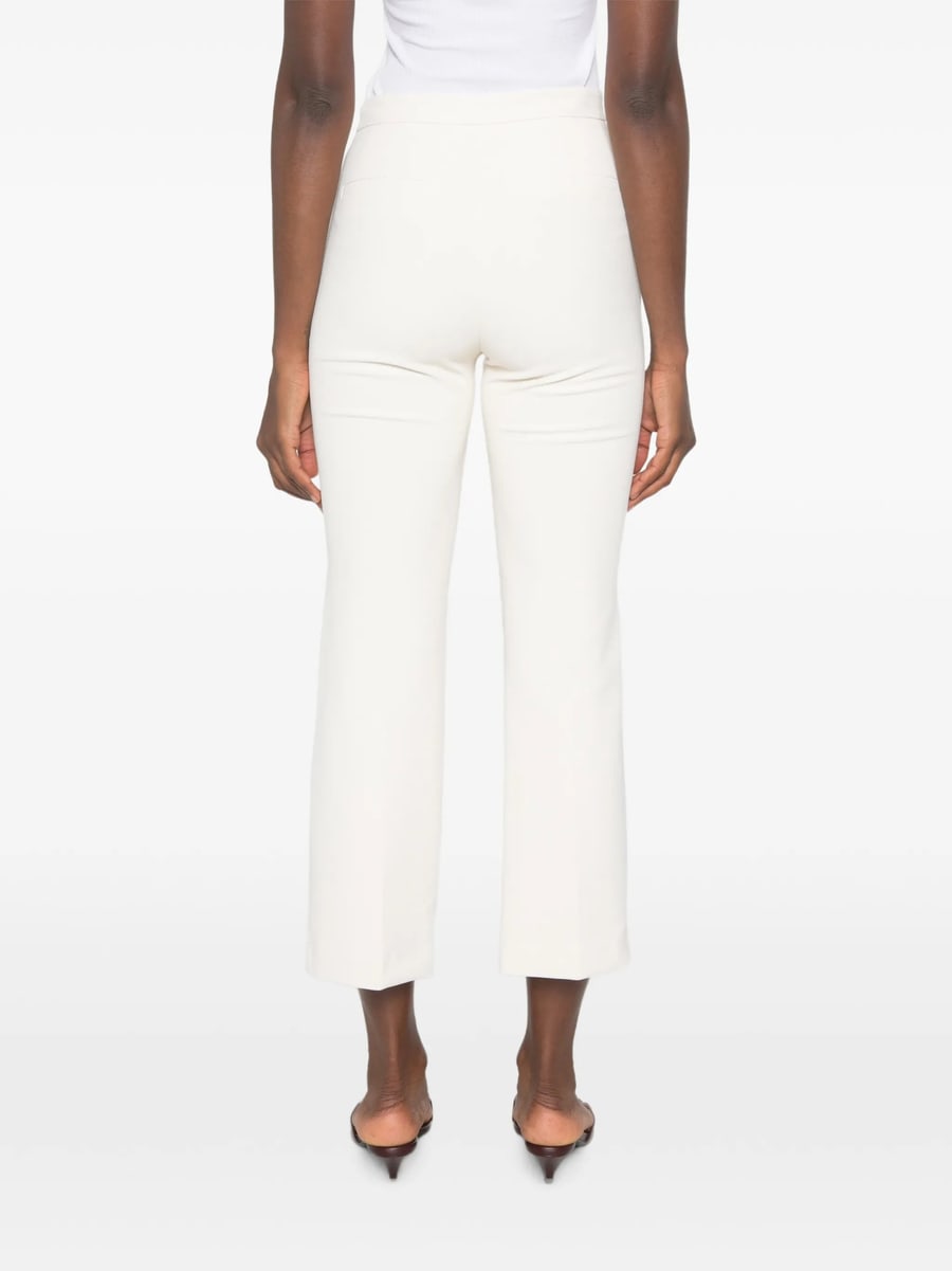 Elisabetta Franchi Elisabetta Franchi Cropped Logo-plaque Trousers, view 3