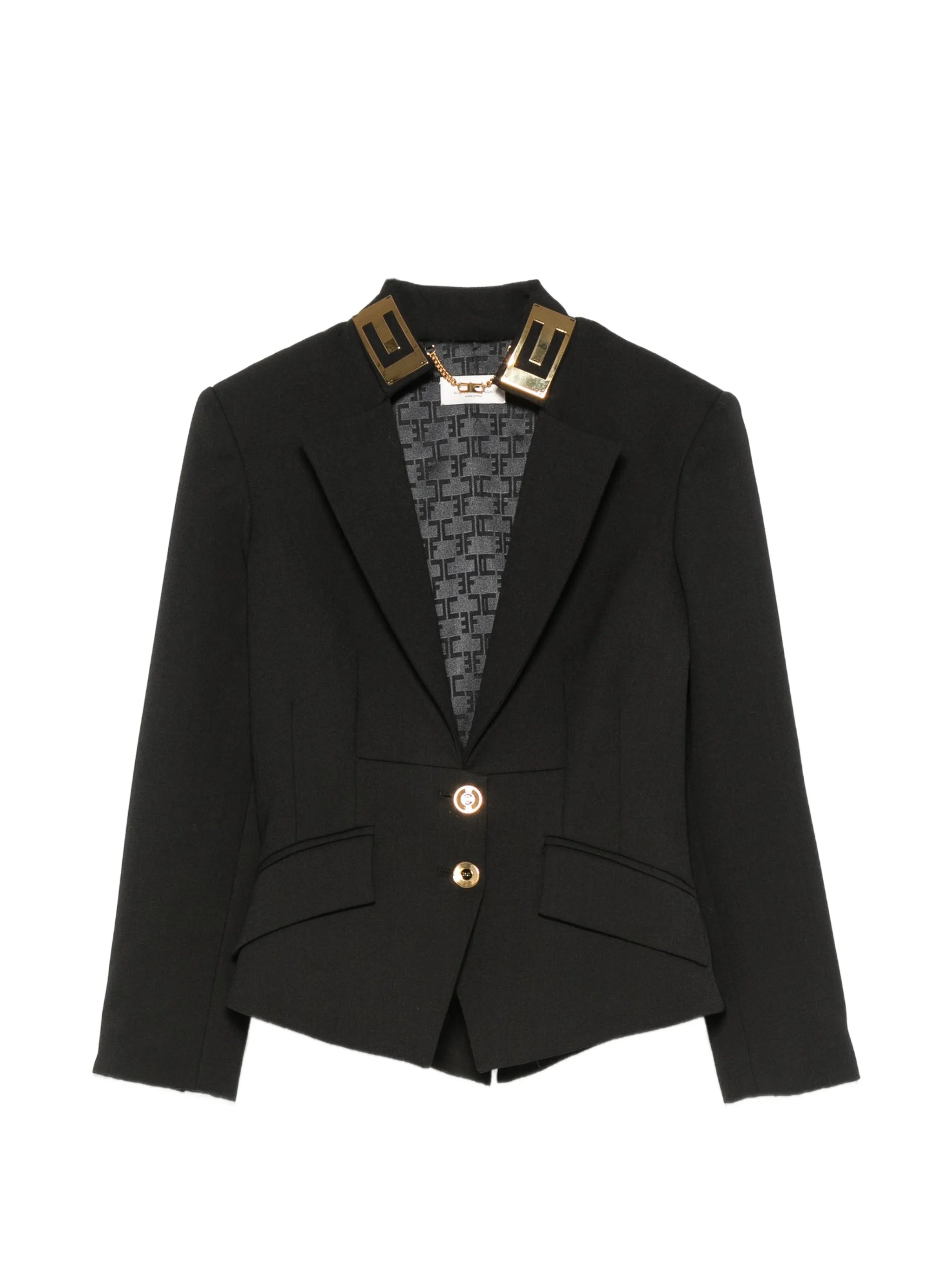 Elisabetta Franchi Elisabetta Franchi Double-button Peaked-lapel Blazer