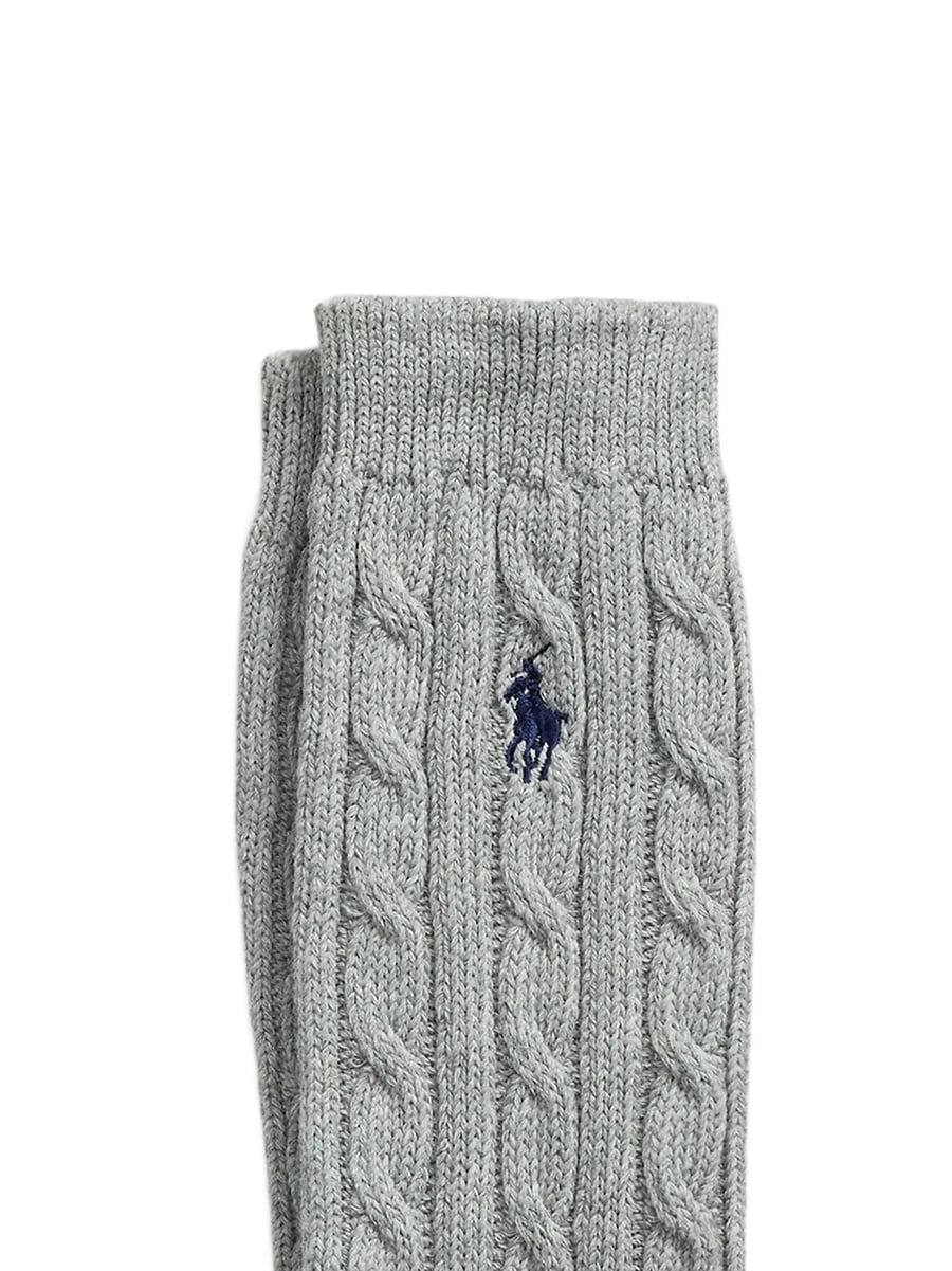 Ralph Lauren Ralph Lauren Cable-knit Pony Socks, view 2