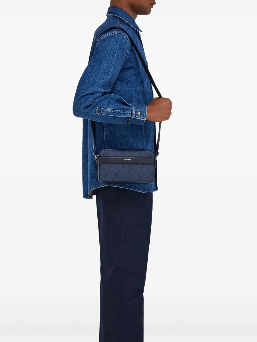 Ferragamo Ferragamo Monogram Messenger Bag, view 5