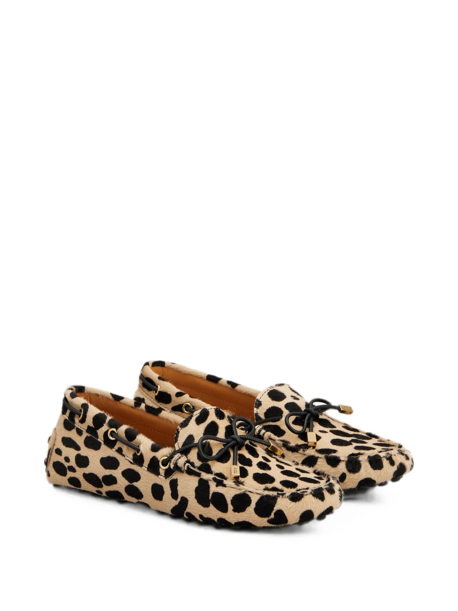 Tod's Tod's Gommino Loafers In Pony-effect Leather, view 5