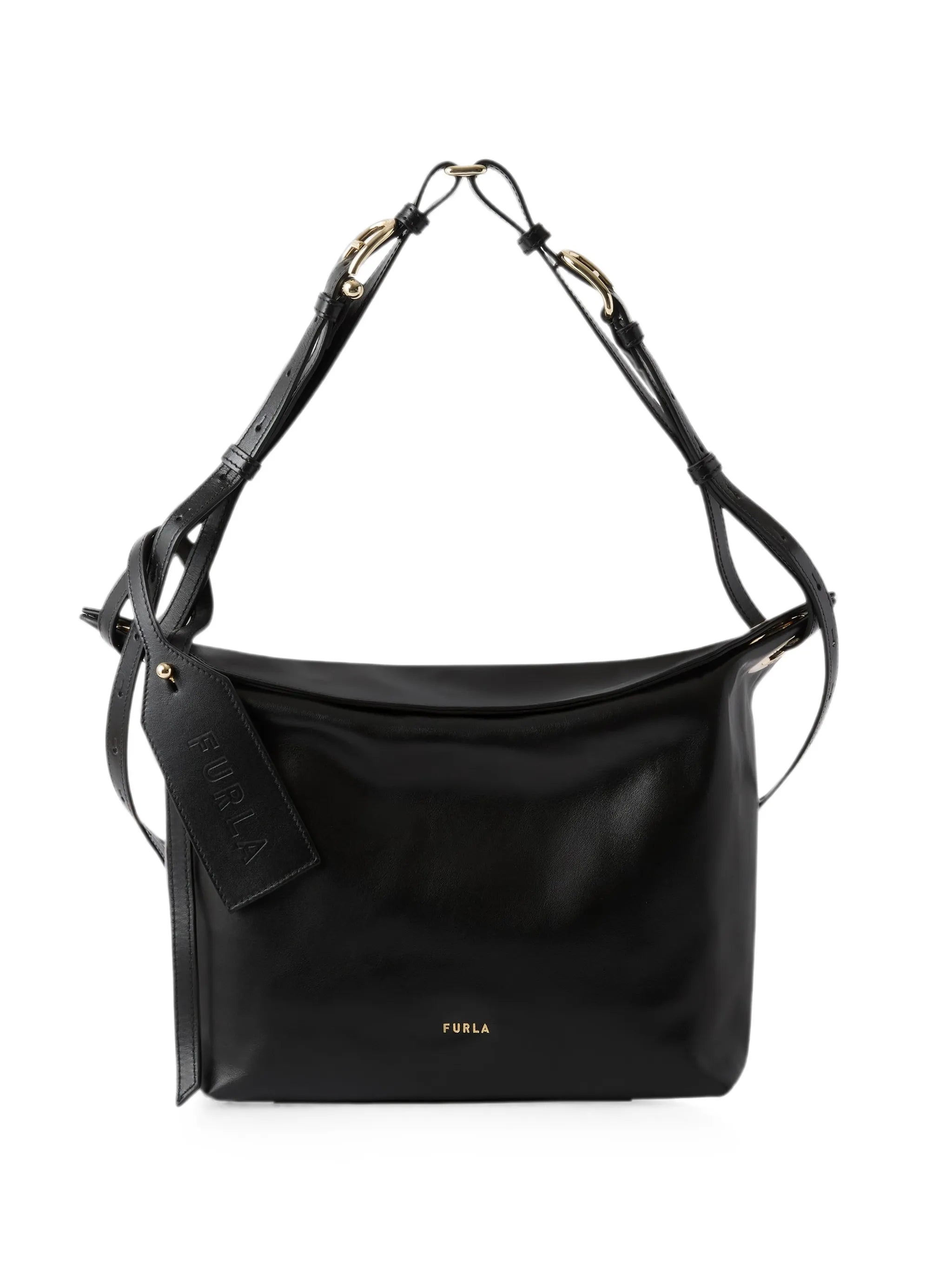 Furla Furla Logo-plaque Leather Shoulder Bag