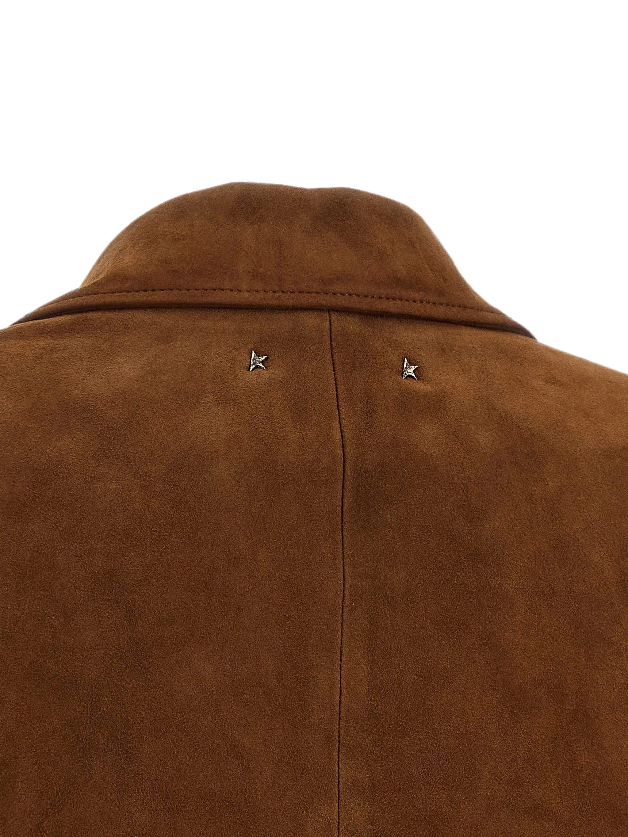 Golden Goose Golden Goose Suede Single-breasted Blazer, view 2