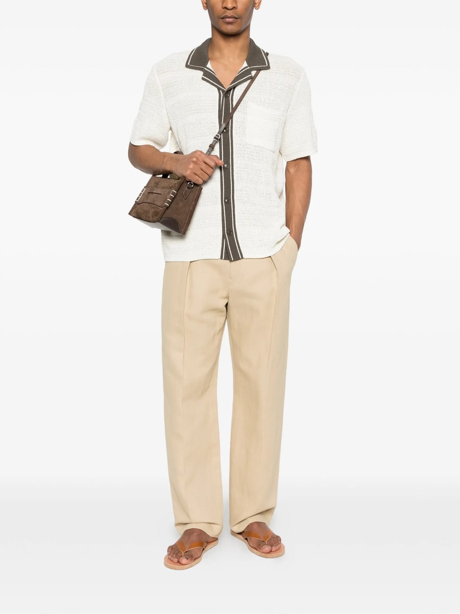 Samsoe Samsoe Samsoe Samsoe Sapercy Button Trim Polo Shirt, view 5