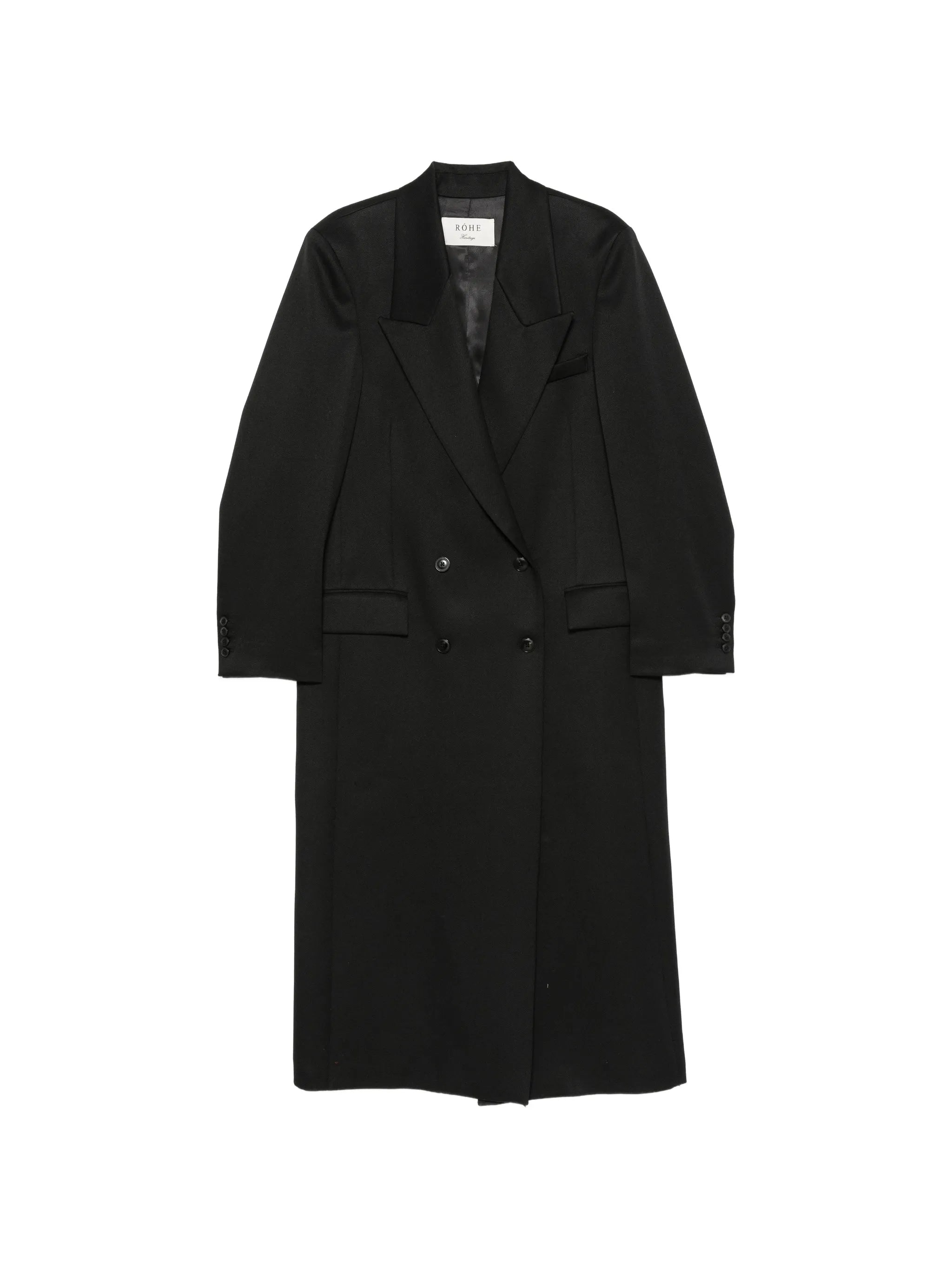 Rohe Rohe Double-breasted Peaked-lapel Coat