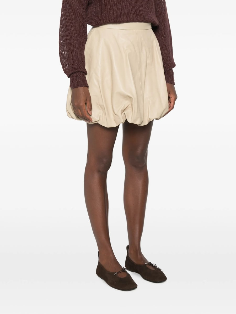 By Malene Birger By Malene Birger Leather Mini Skirt, view 4