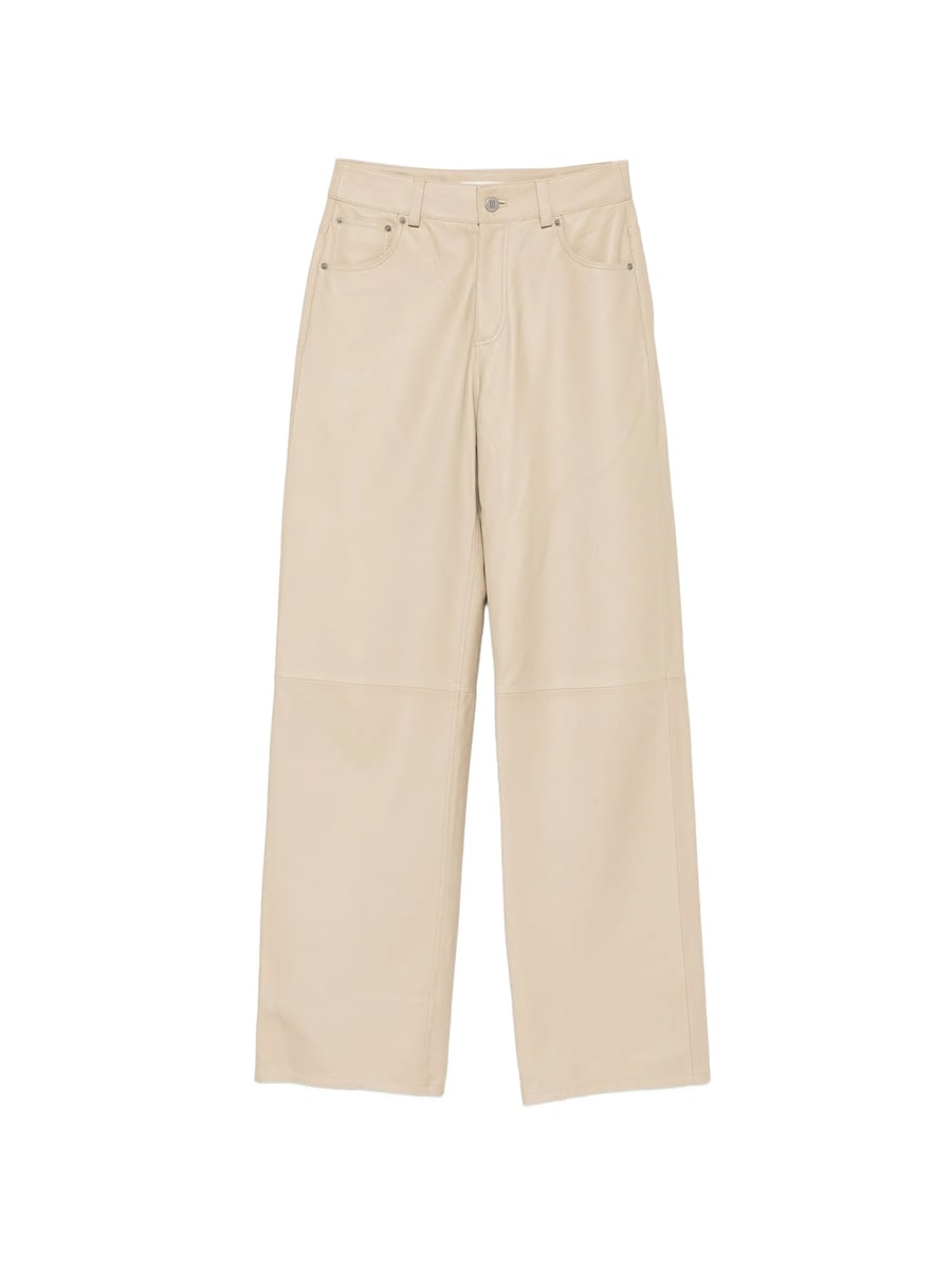 By Malene Birger By Malene Birger Wide-leg Leather Trousers
