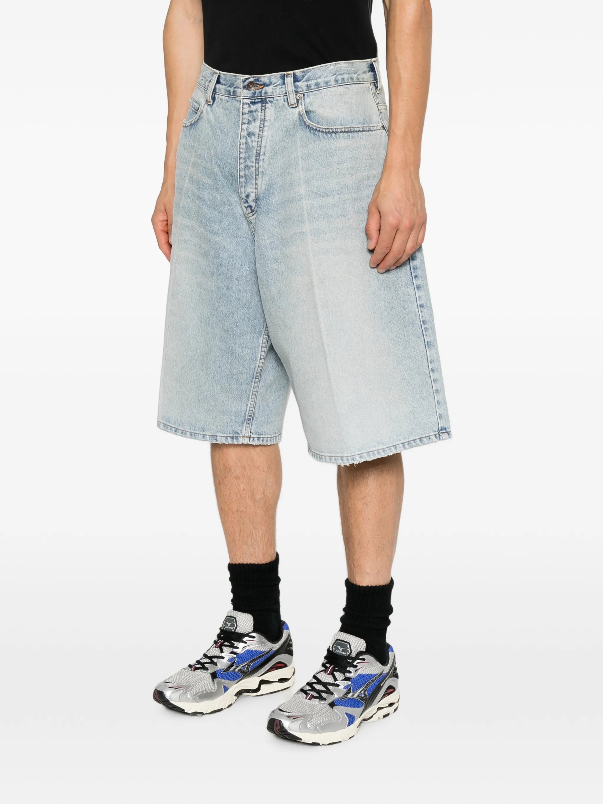 Balenciaga Balenciaga Denim Shorts, view 2