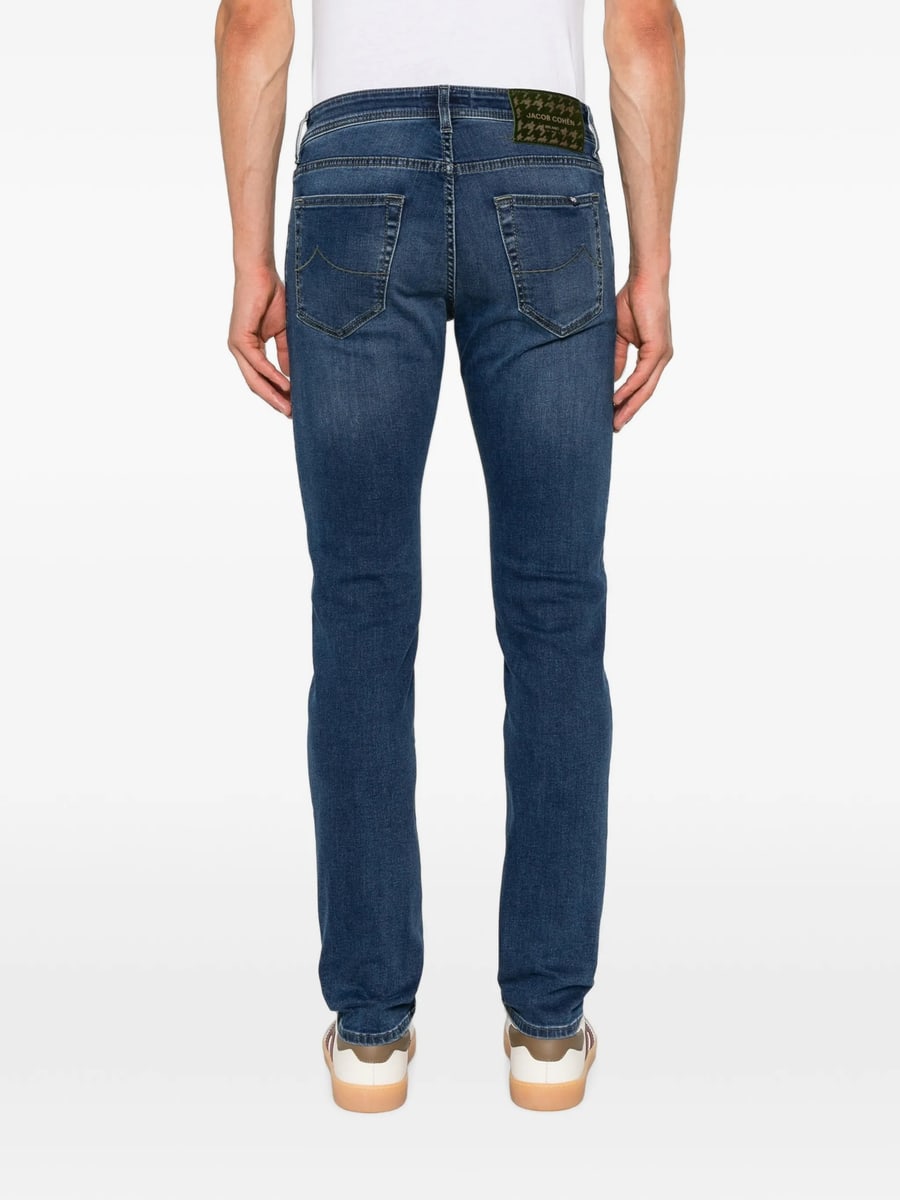 Jacob Cohën Jacob Cohën Nick Logo-patch Jeans, view 4