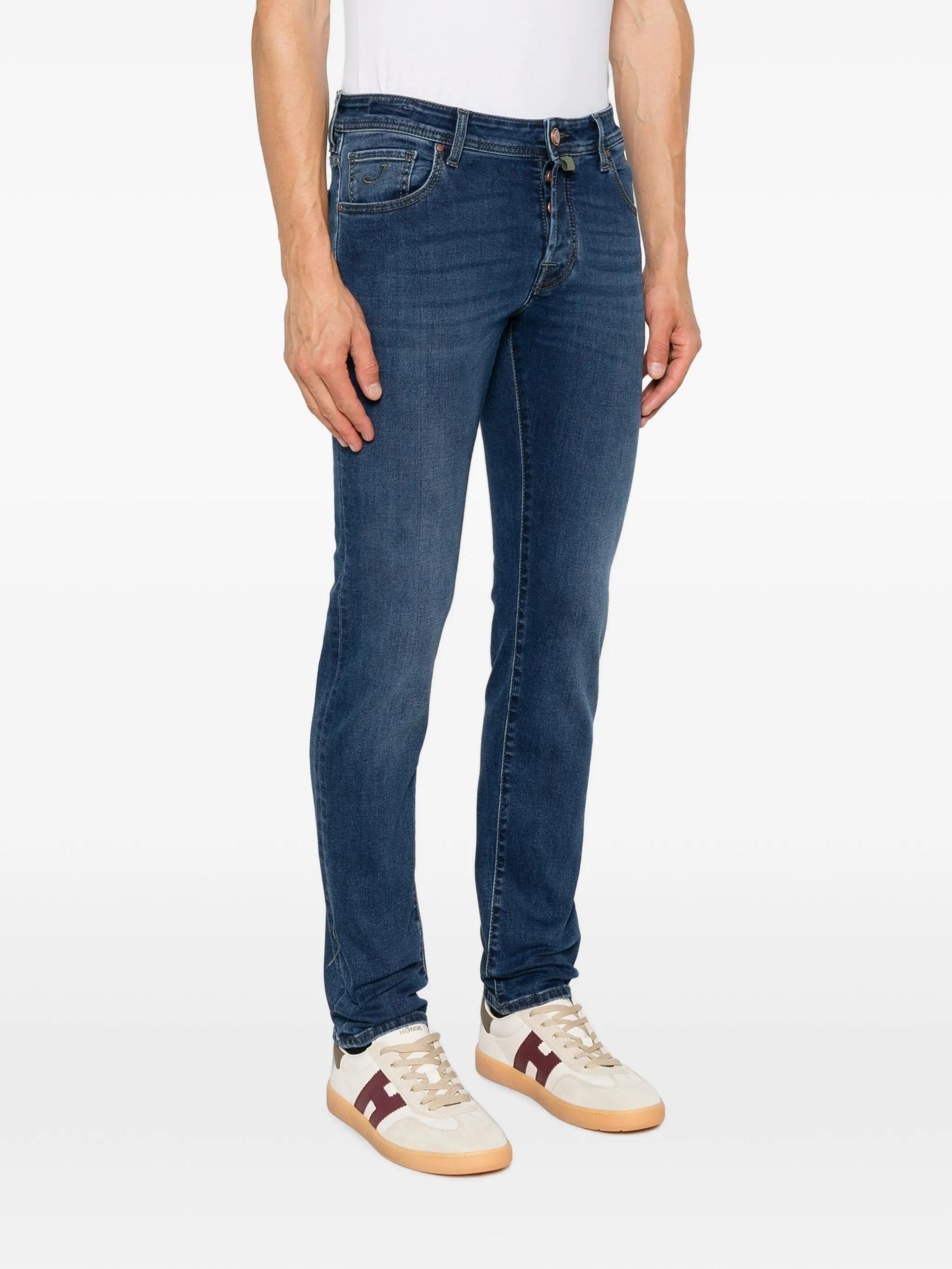 Jacob Cohën Jacob Cohën Nick Logo-patch Jeans, view 2