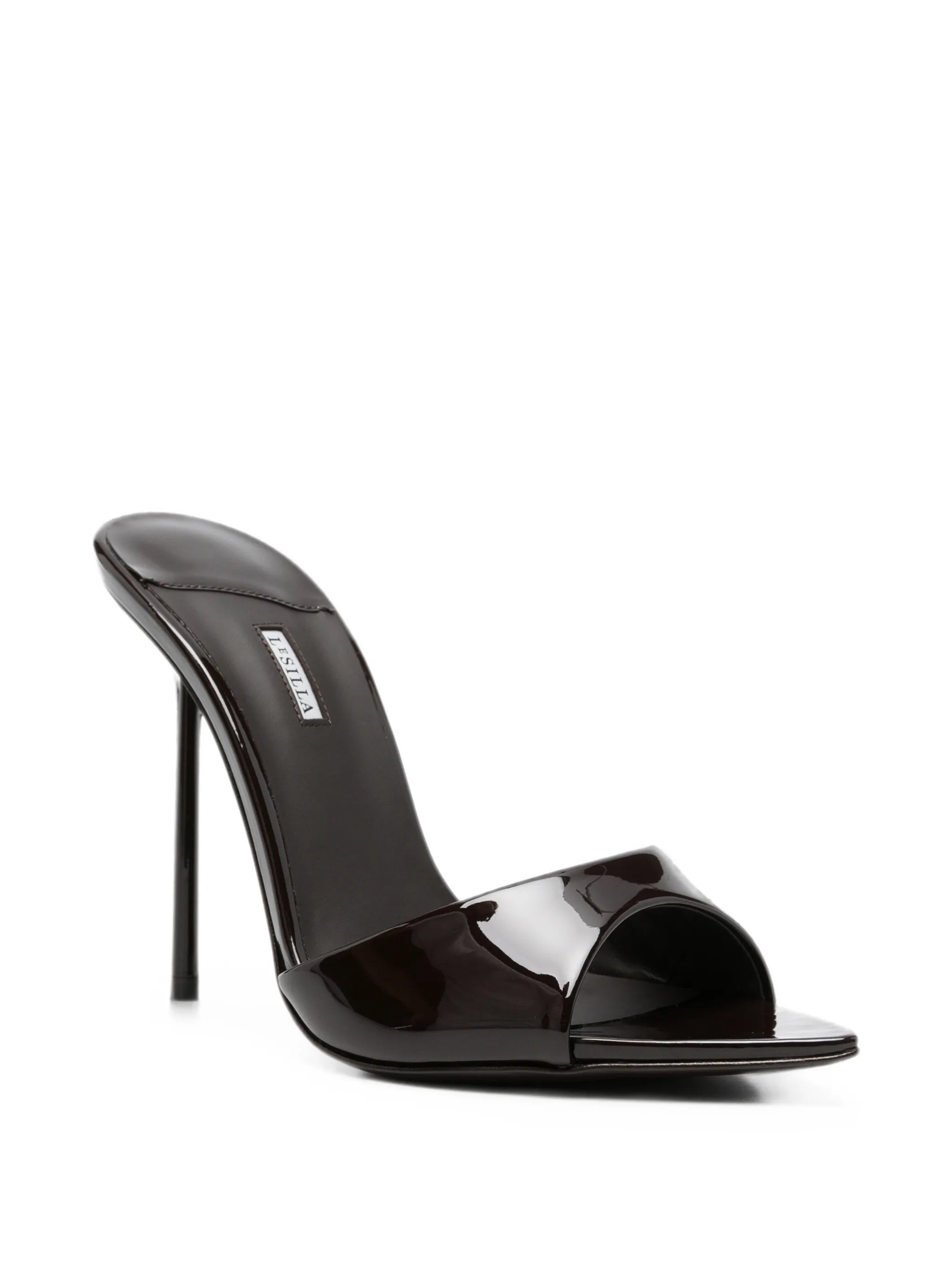 Le Silla Le Silla Bella Pointed-toe Leather Heeled Sandals, view 2