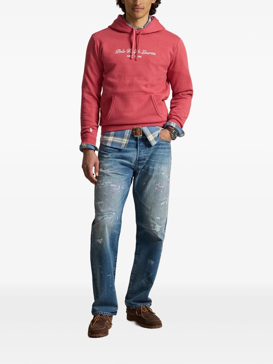 Ralph Lauren Ralph Lauren Logo-print Drawstring Hoodie, view 3