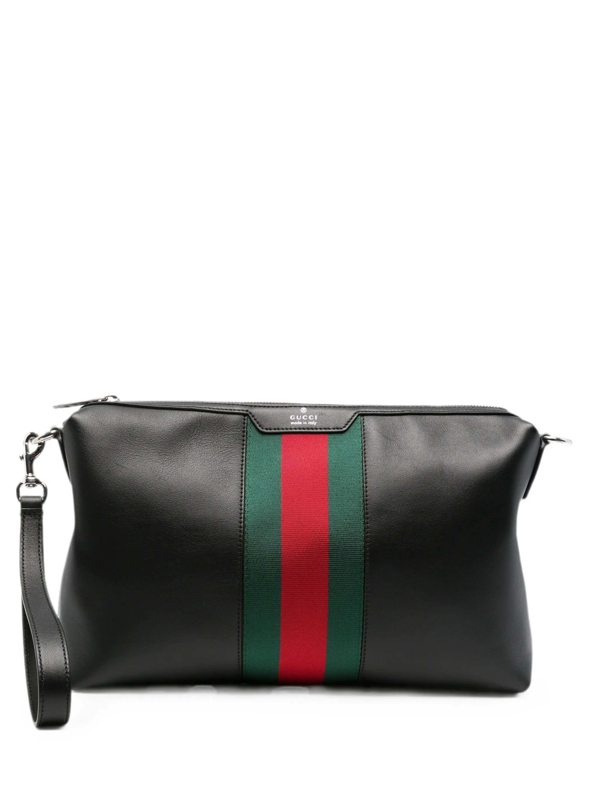 Gucci Gucci Leather Messenger Bag