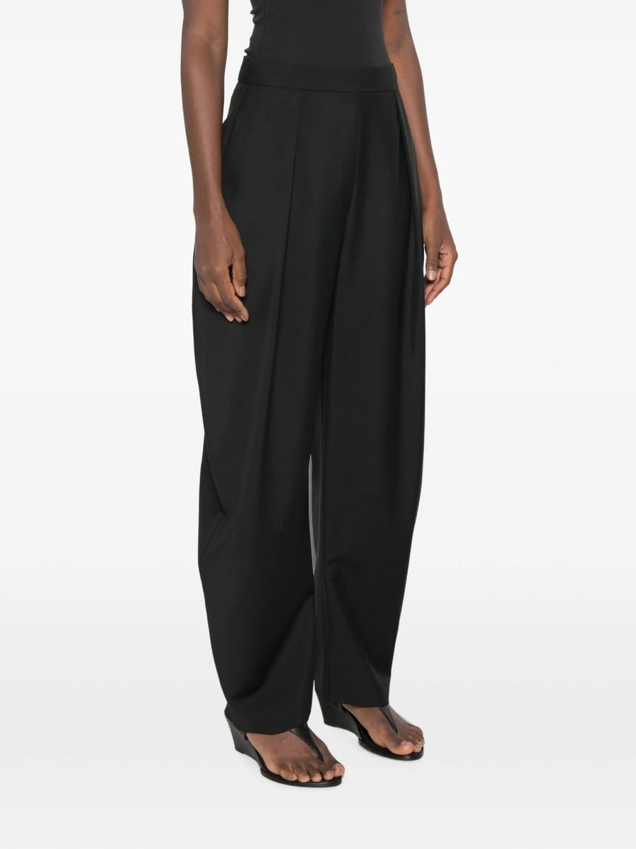 Rohe Rohe Pleated Wide-leg Trousers, view 3