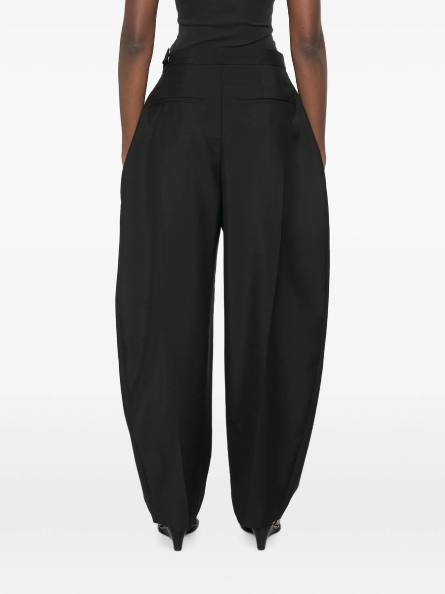 Rohe Rohe Pleated Wide-leg Trousers, view 5
