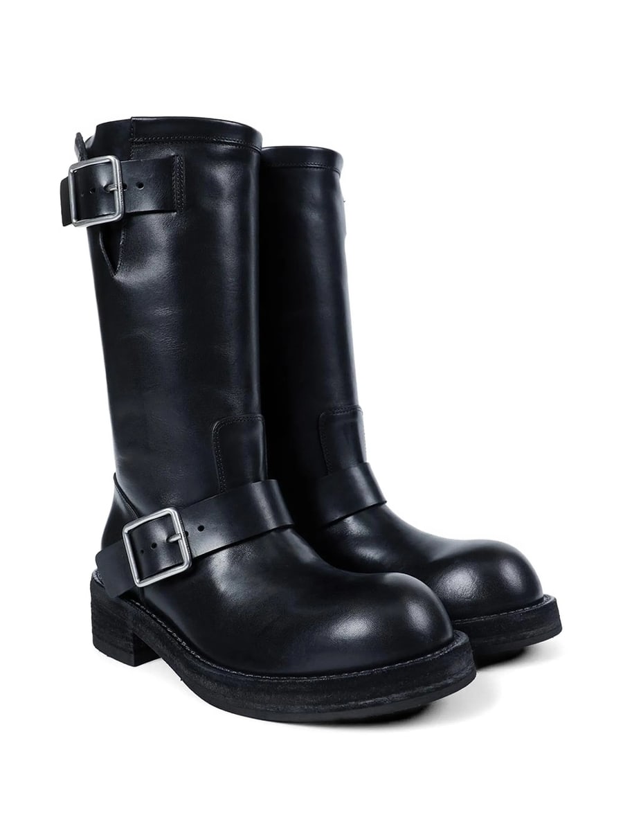 Ann Demeulemeester Ann Demeulemeester Sarith Engineer Buckle Biker Boots, view 3