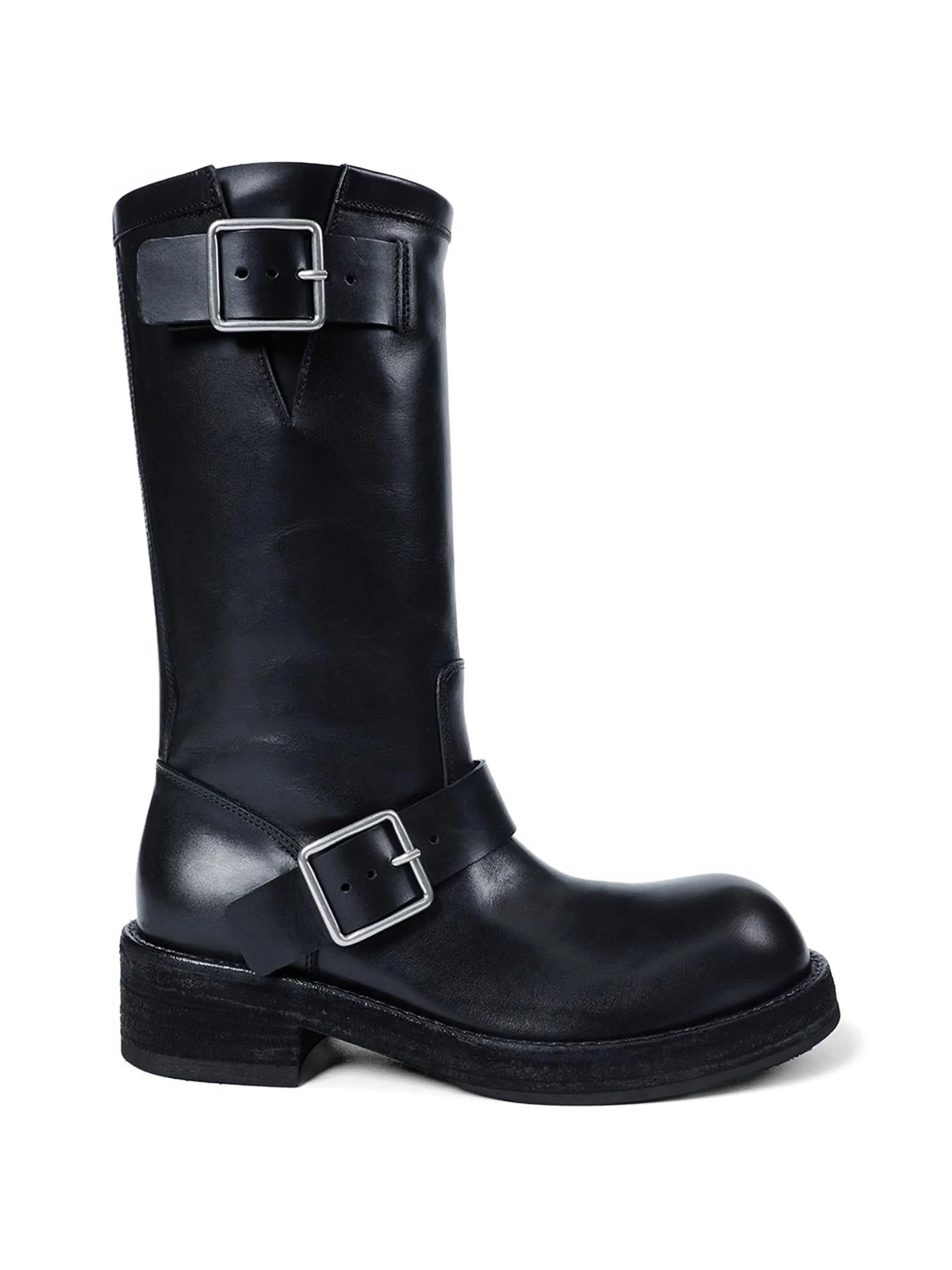 Ann Demeulemeester Ann Demeulemeester Sarith Engineer Buckle Biker Boots
