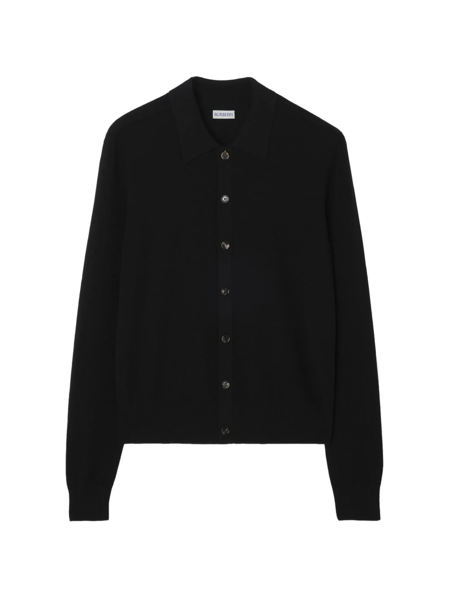 Burberry Burberry Check-trim Button-up Sweater