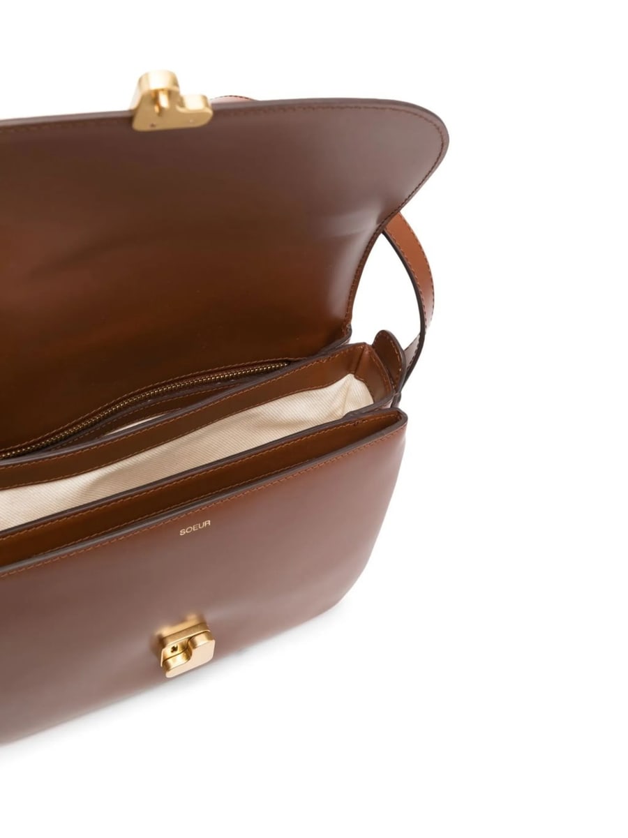 Soeur Soeur Leather Shoulder Bag, view 5