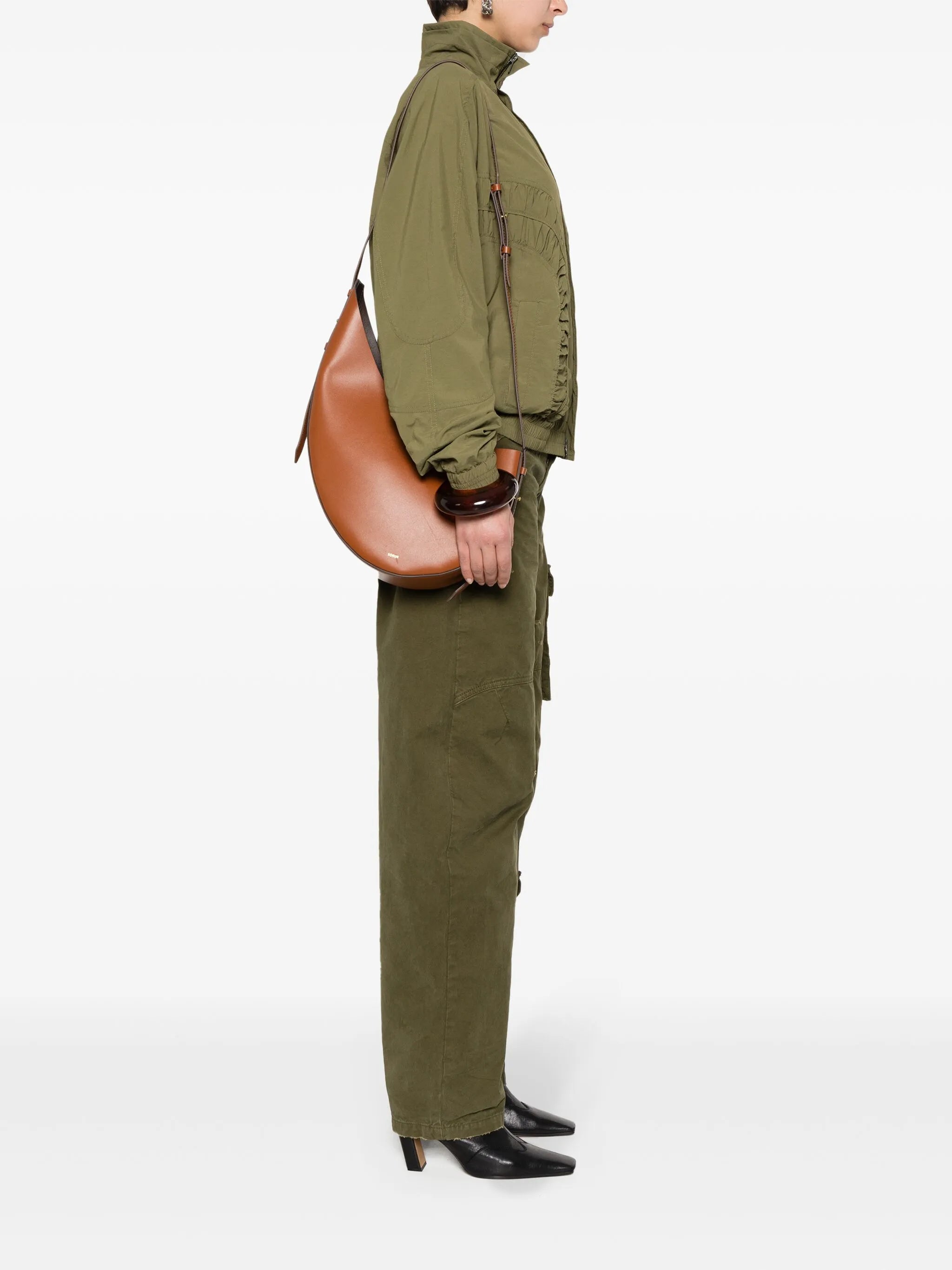Soeur Soeur Wimona Leather Shoulder Bag, view 2