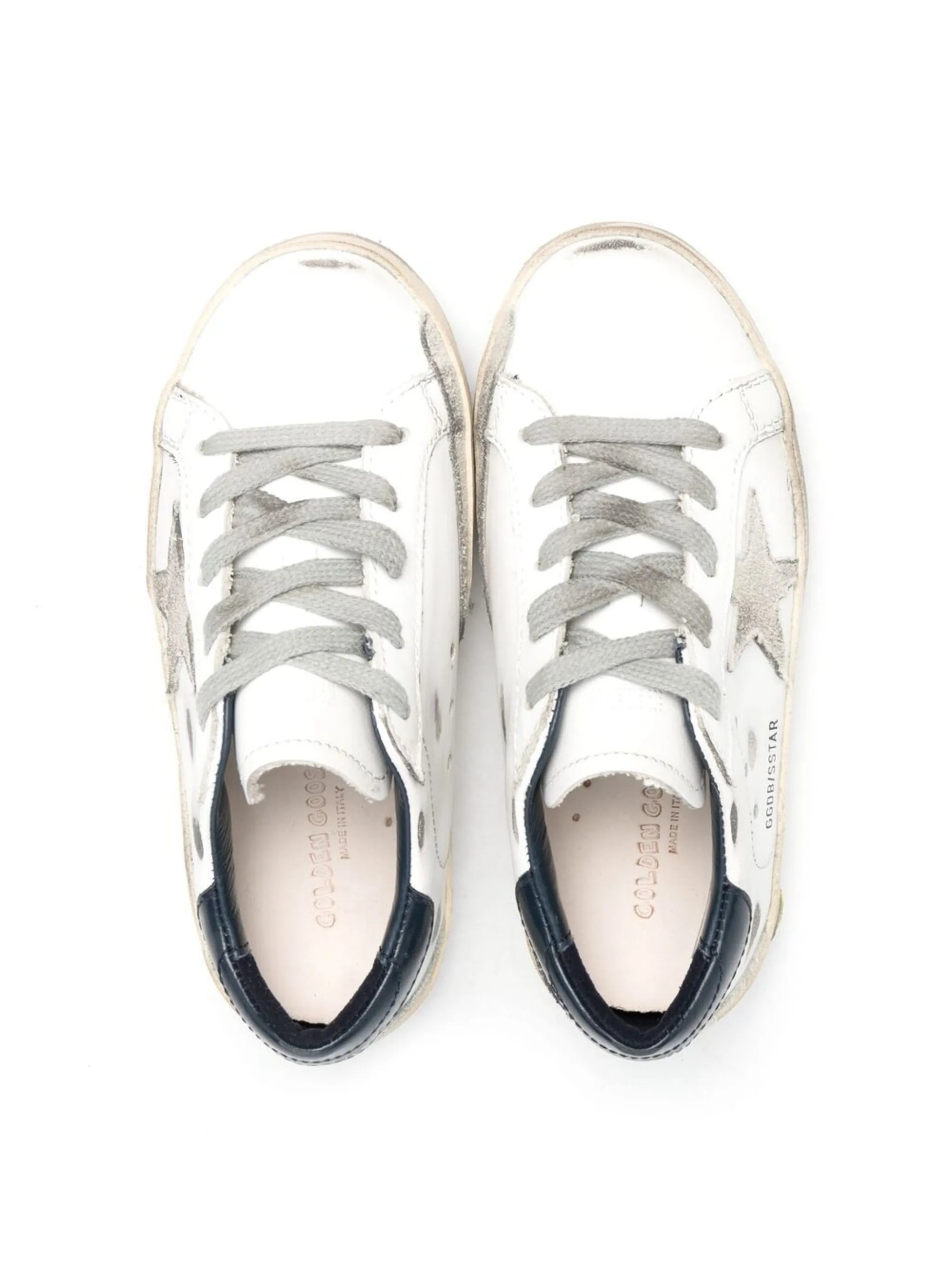 Golden Goose Golden Goose Super-Star Distressed Finish Sneakers, view 2