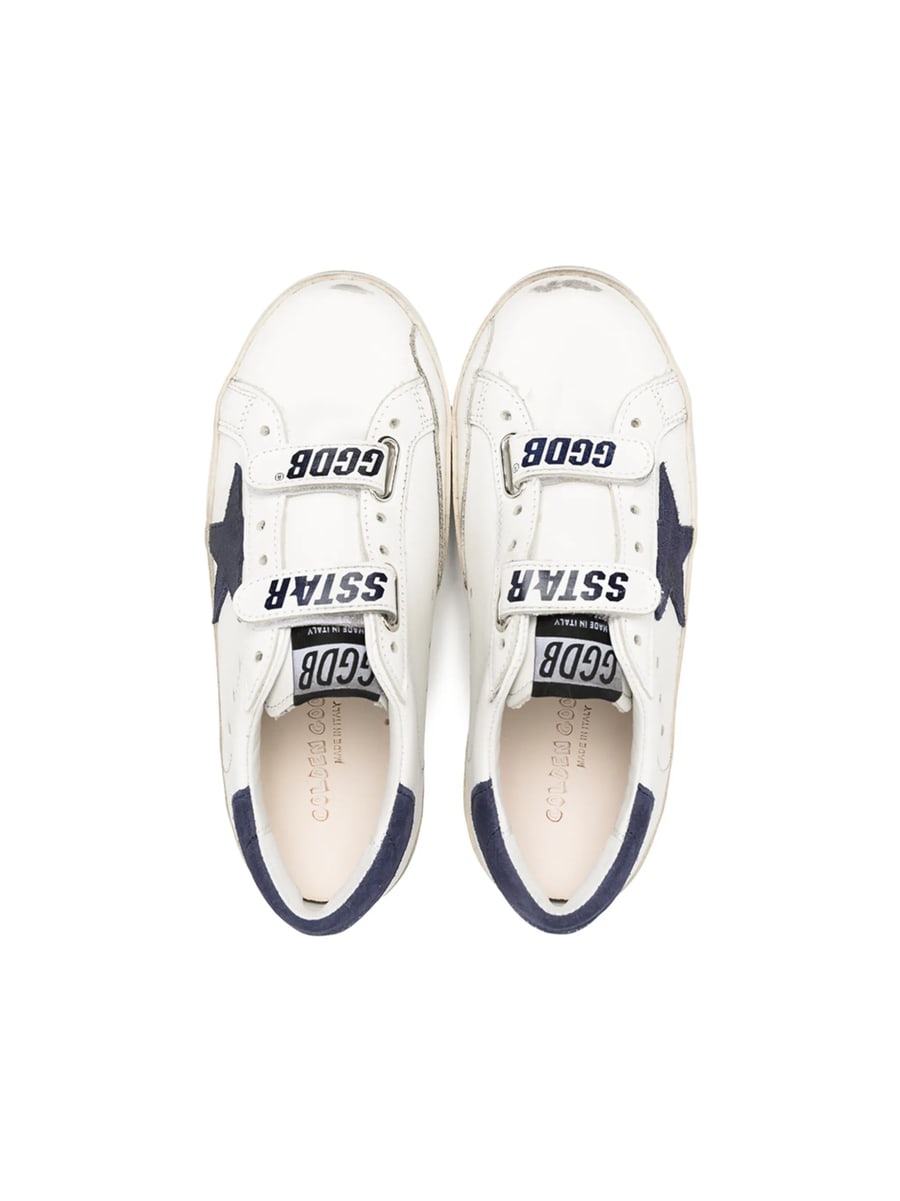 Golden Goose Golden Goose Old School Star-patch Sneakers, view 3