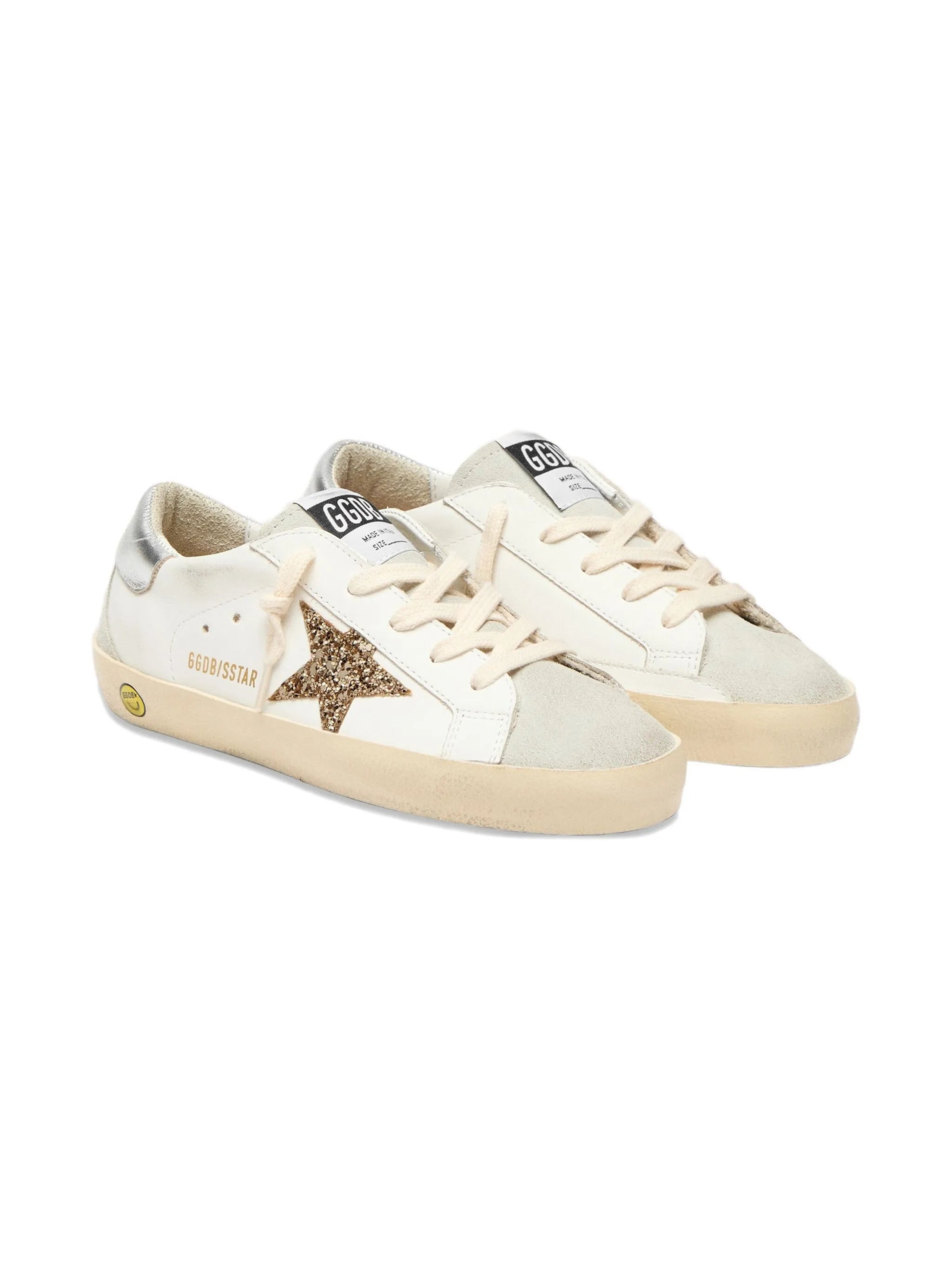 Golden Goose Golden Goose Super-Star Glitter-patch Sneakers