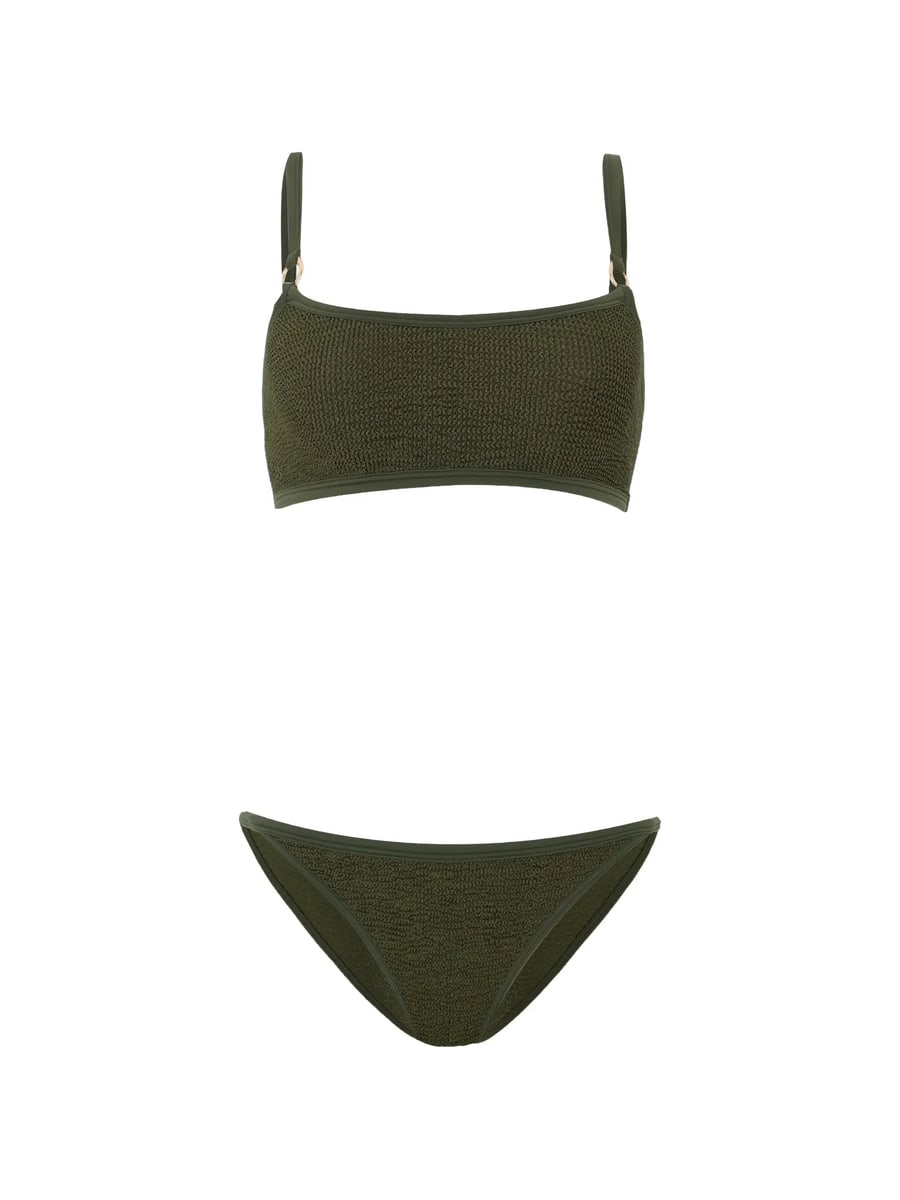 Hunza G Hunza G Iris Crinkle-effect Bikini