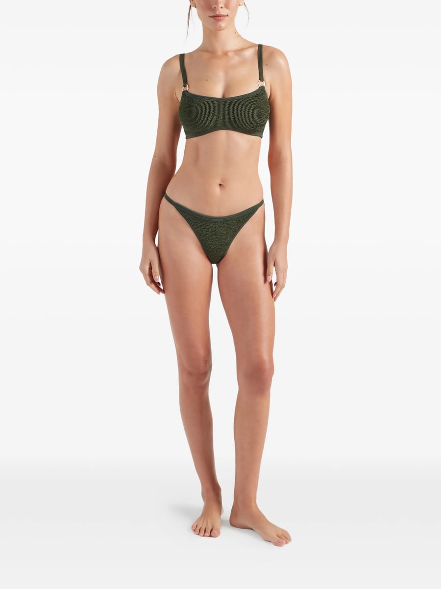 Hunza G Hunza G Iris Crinkle-effect Bikini, view 2