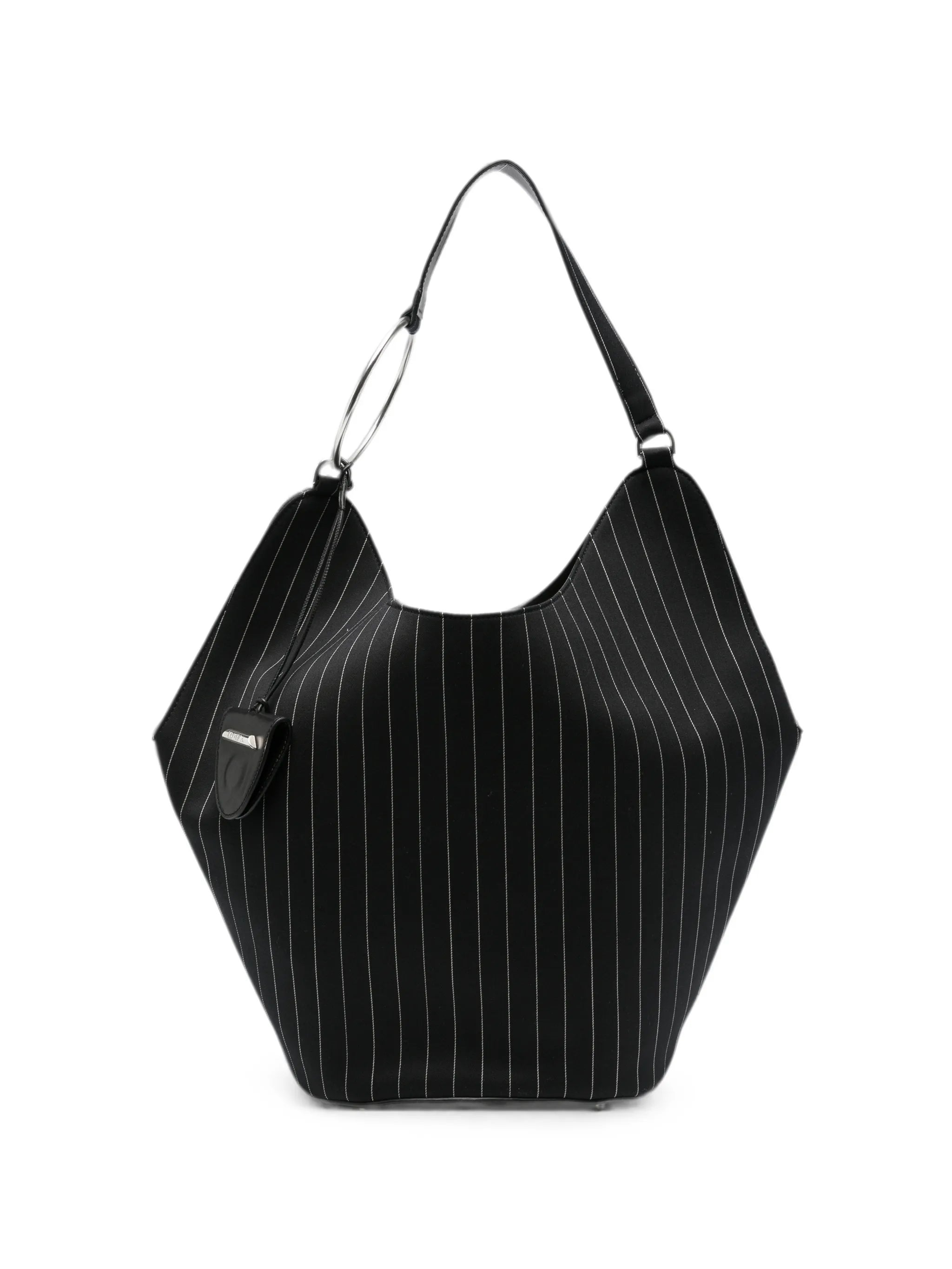 Dondup Dondup Large Pinstripe Tote Bag