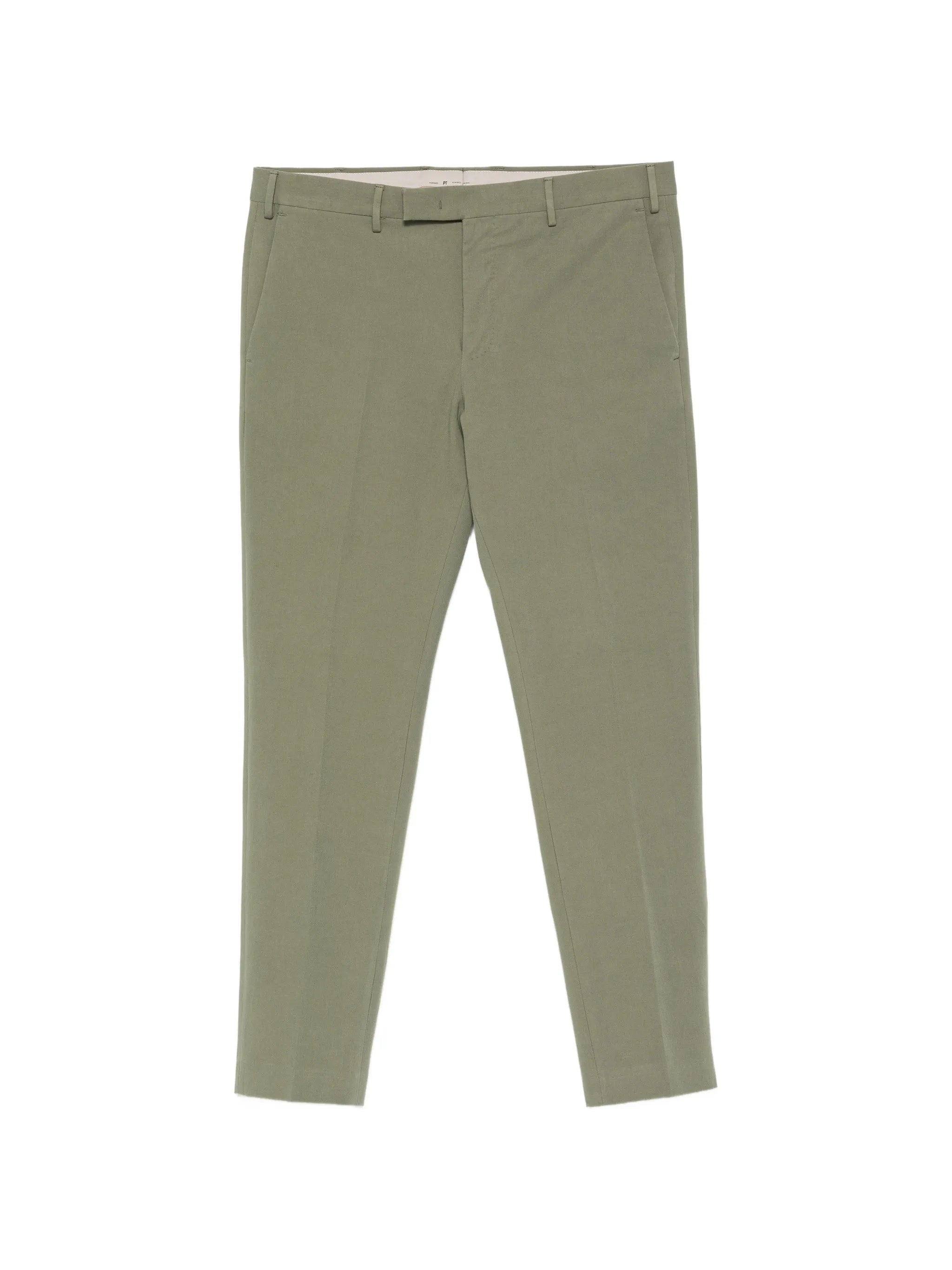 PT Torino Pt Torino Pressed-crease Tailored Trousers