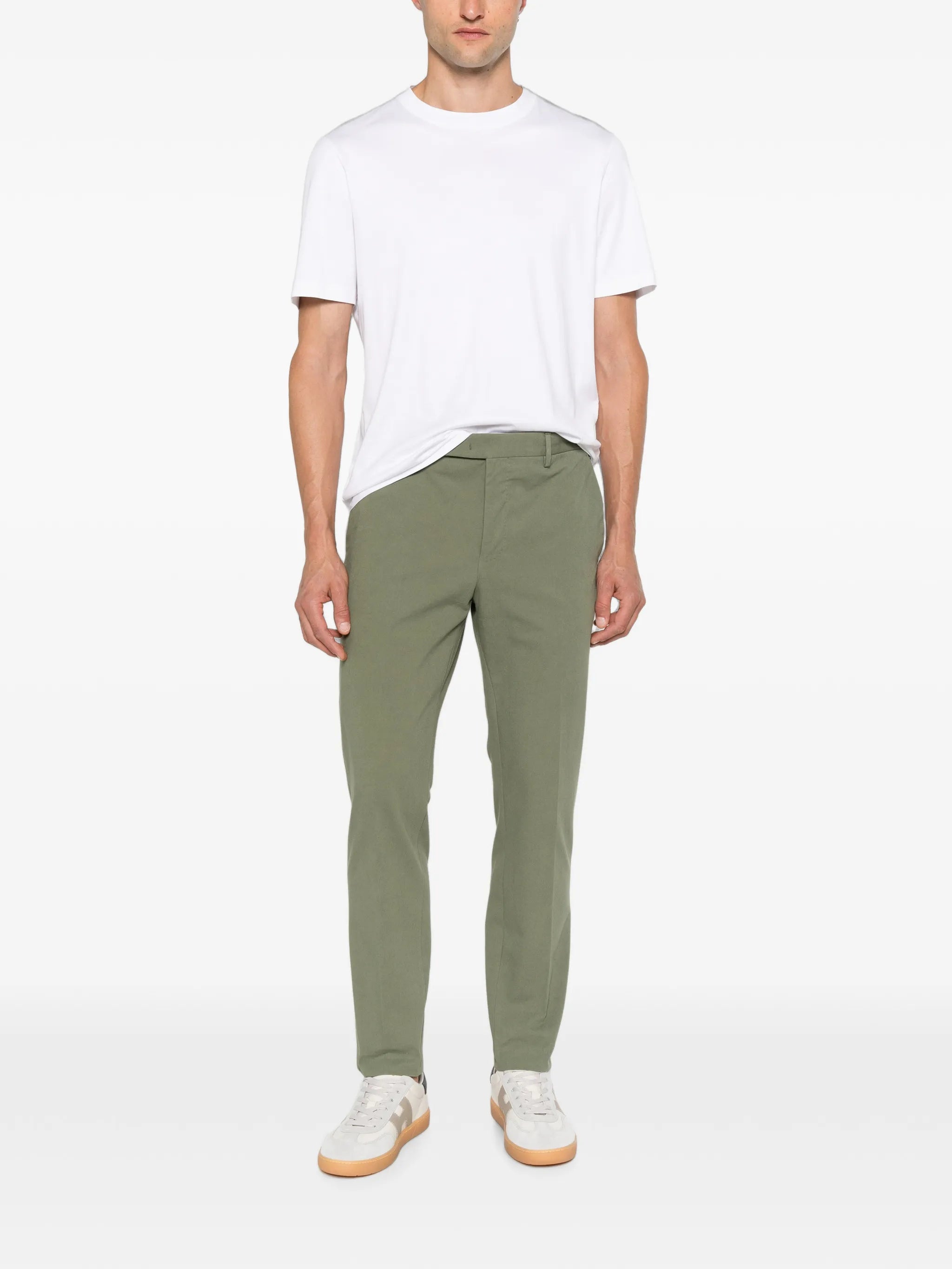 PT Torino Pt Torino Pressed-crease Tailored Trousers, view 2