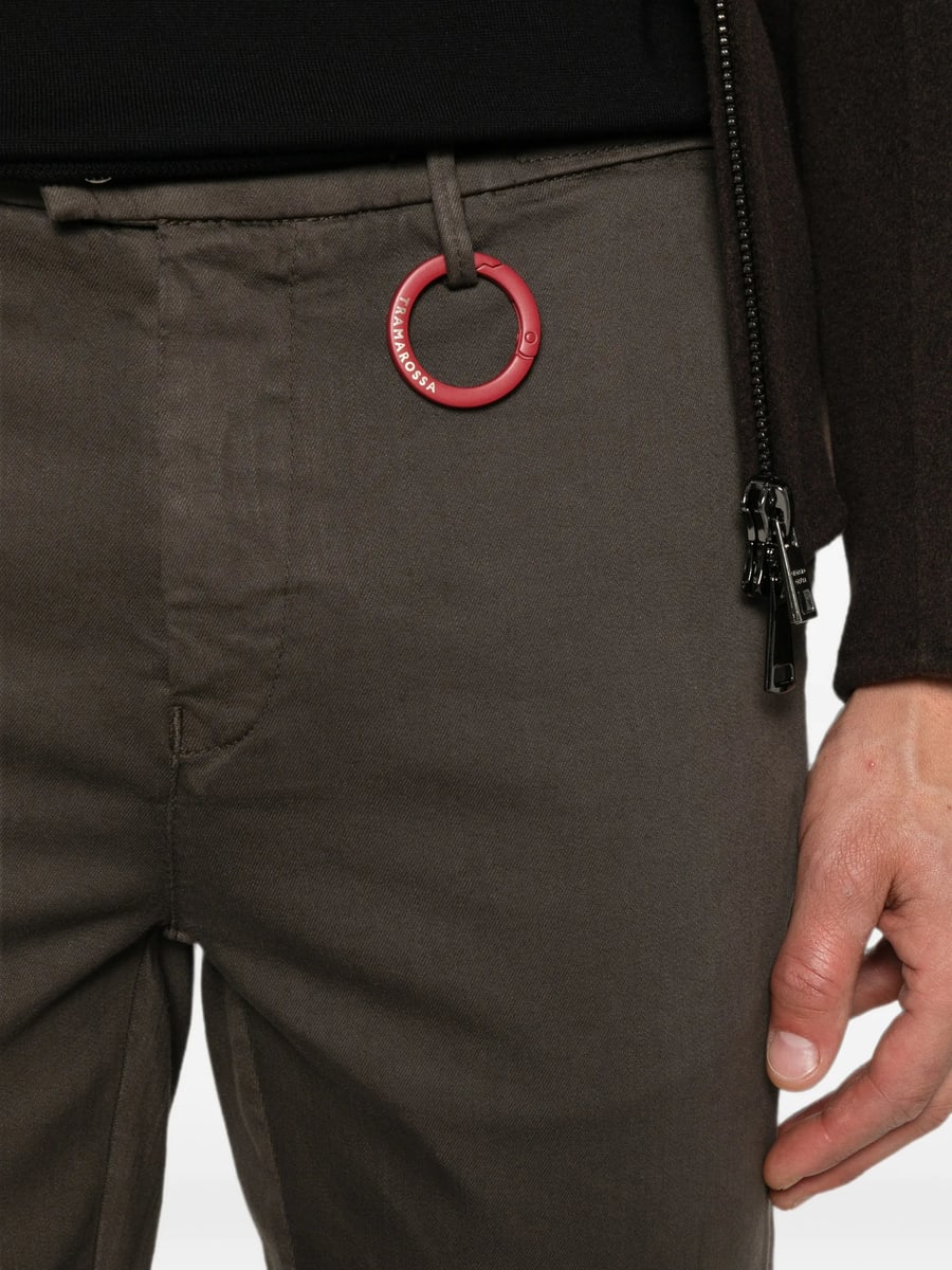 Tramarossa Tramarossa Luis Logo-patch Straight-leg Trousers, view 3