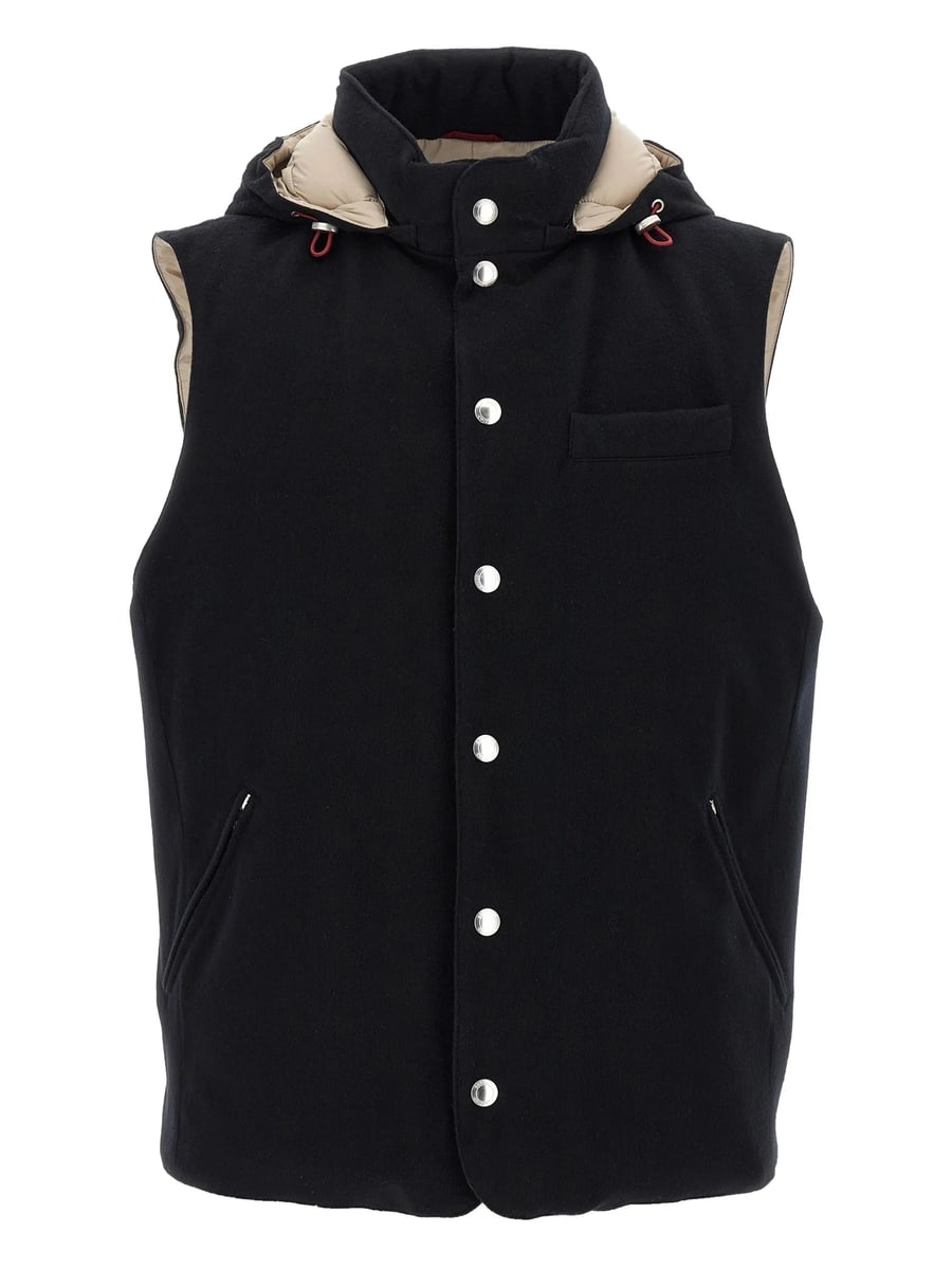 Brunello Cucinelli Brunello Cucinelli Padded Wool Vest