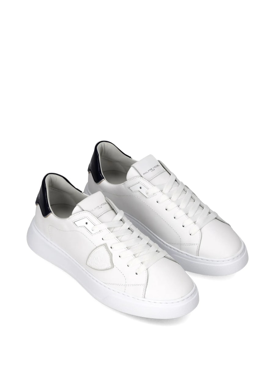 Philippe Model Philippe Model Temple Low Leather Trainers, view 4