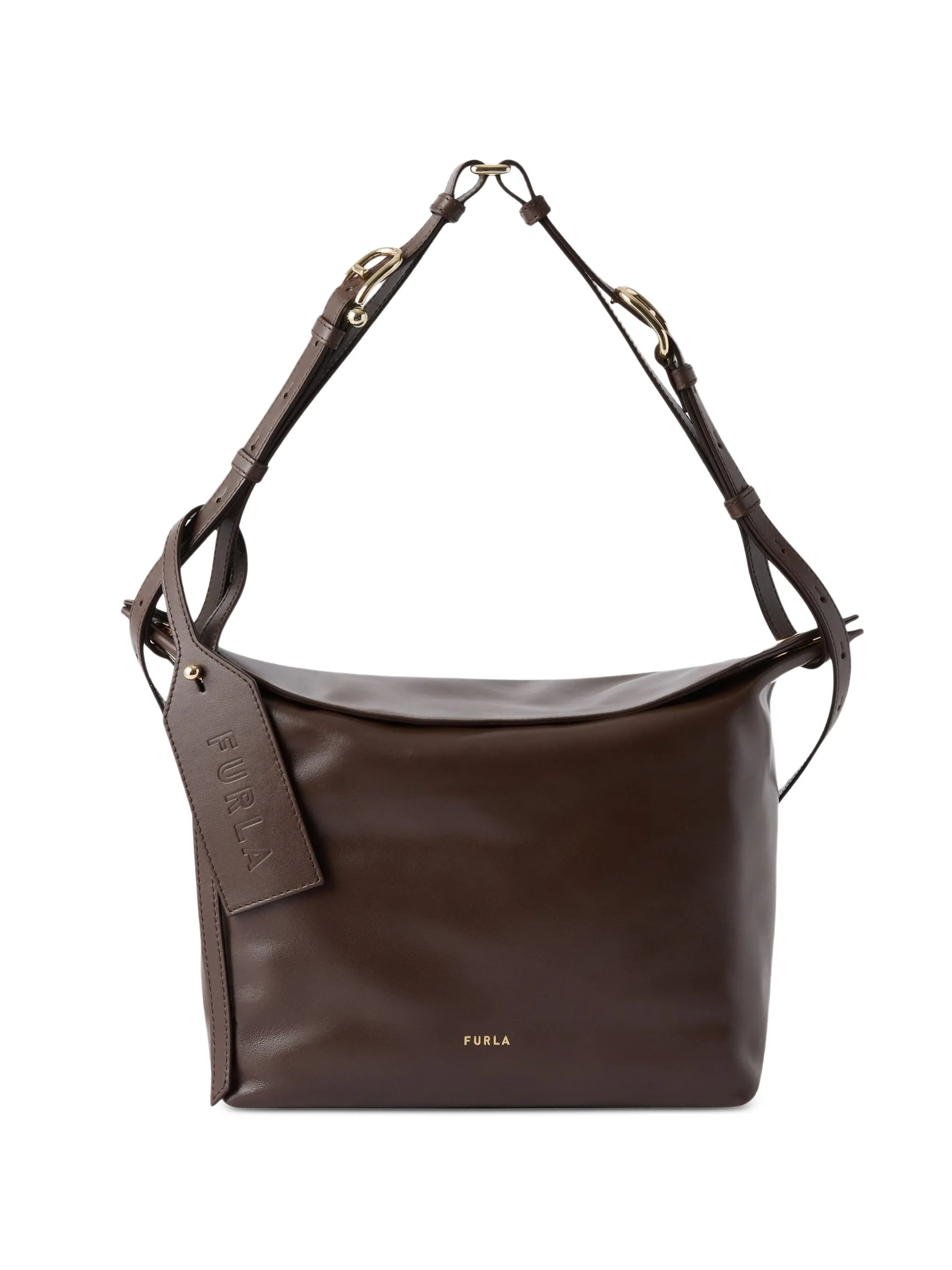 Furla Furla Logo-tag Leather Shoulder Bag