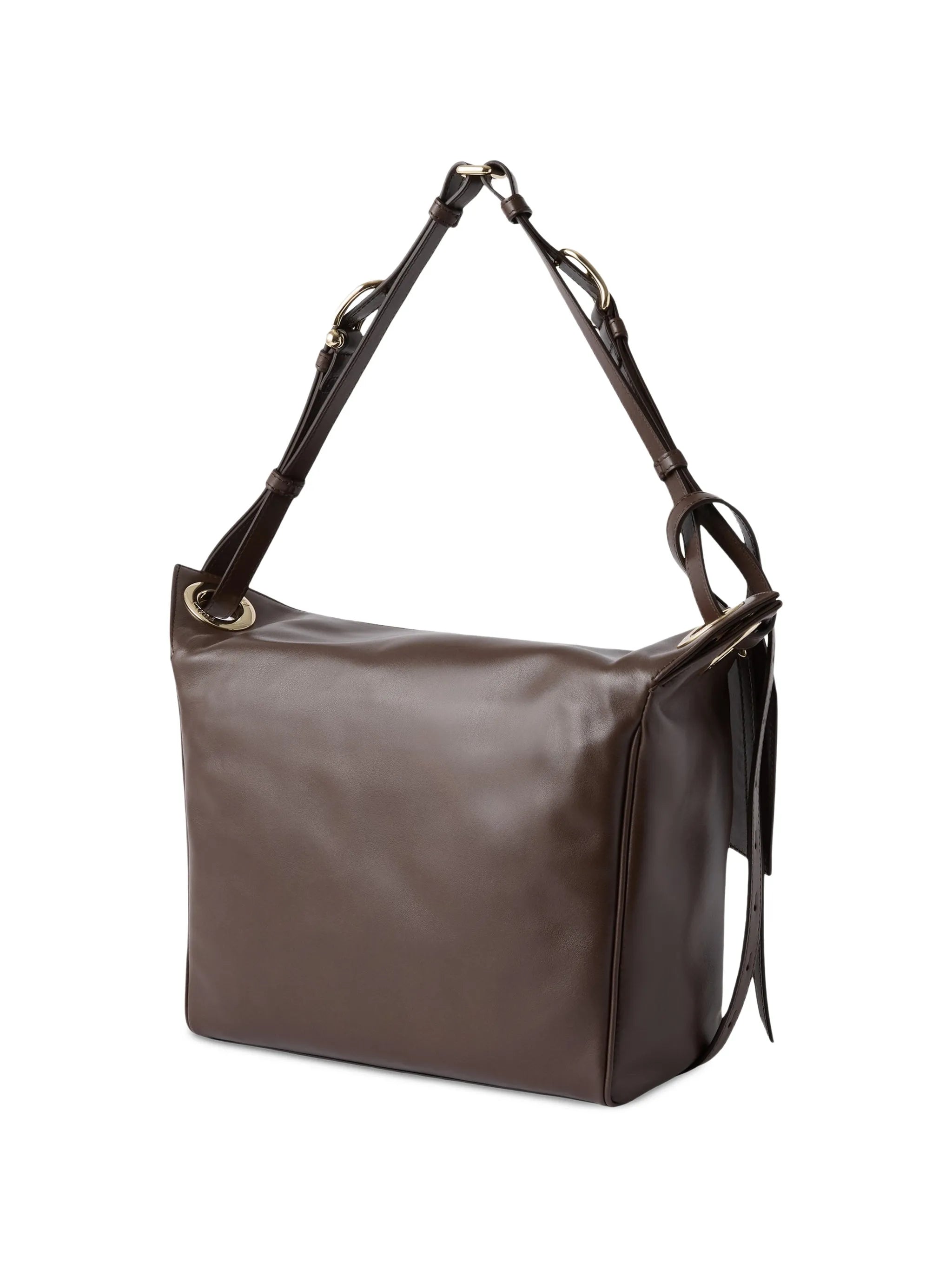 Furla Furla Logo-tag Leather Shoulder Bag, view 2