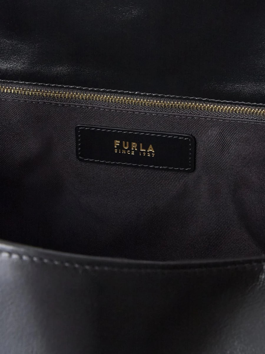 Furla Furla Logo-print Leather Shoulder Bag, view 3