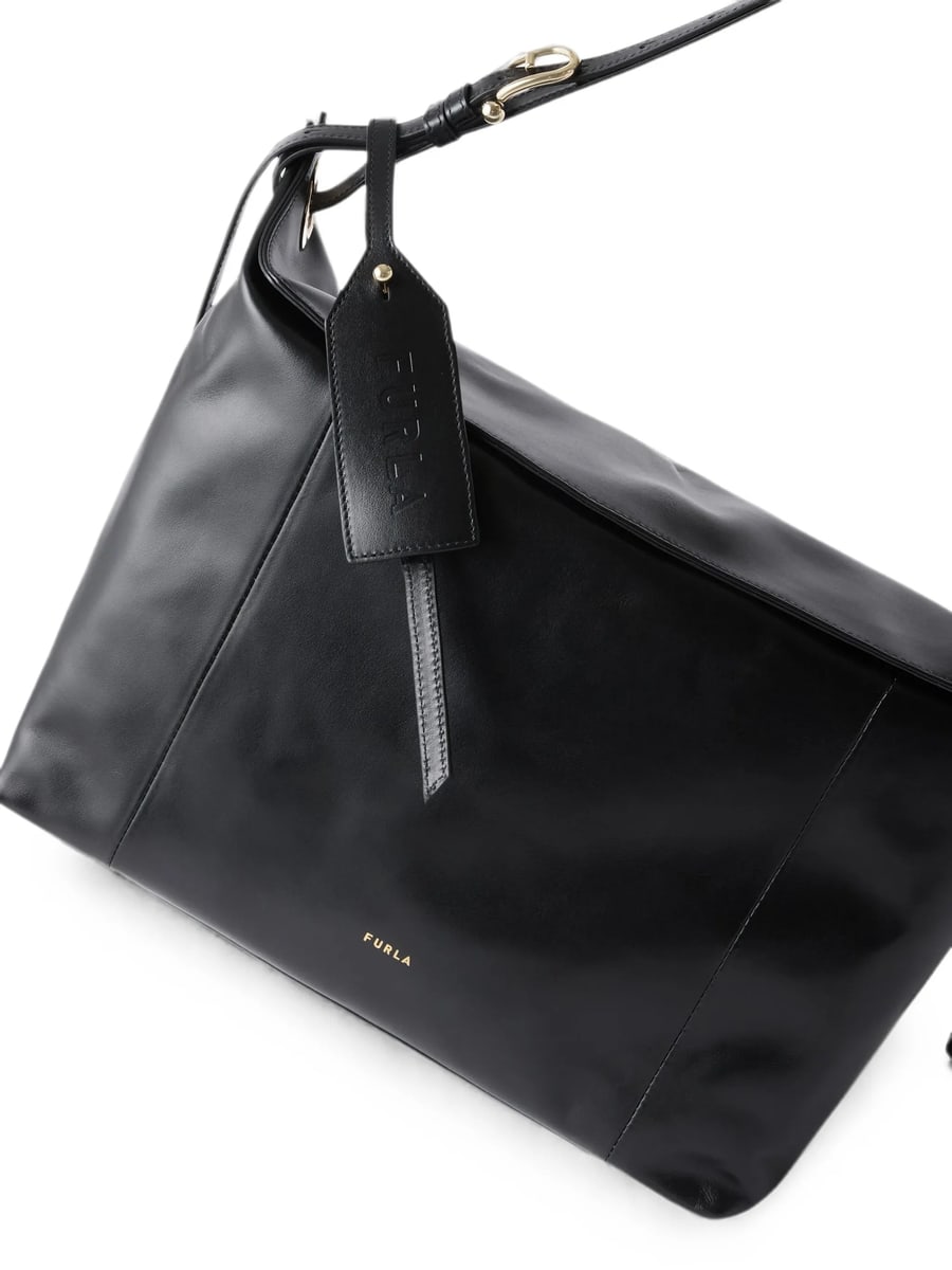 Furla Furla Logo-print Leather Shoulder Bag, view 4