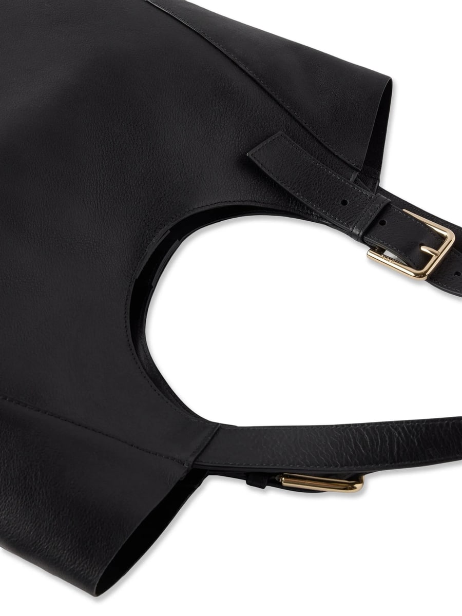 Furla Furla Large Dora Buckle-detail Leather Tote Bag, view 4
