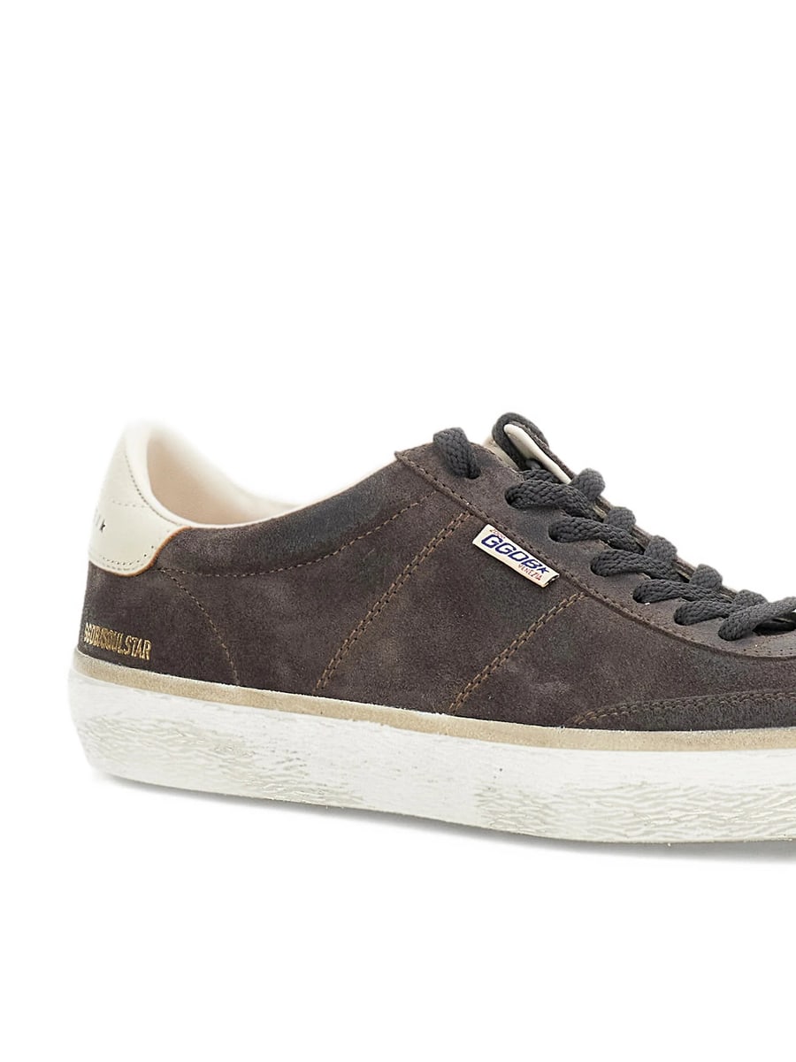 Golden Goose Golden Goose Soul Star Suede Heel Tab Sneakers, view 4