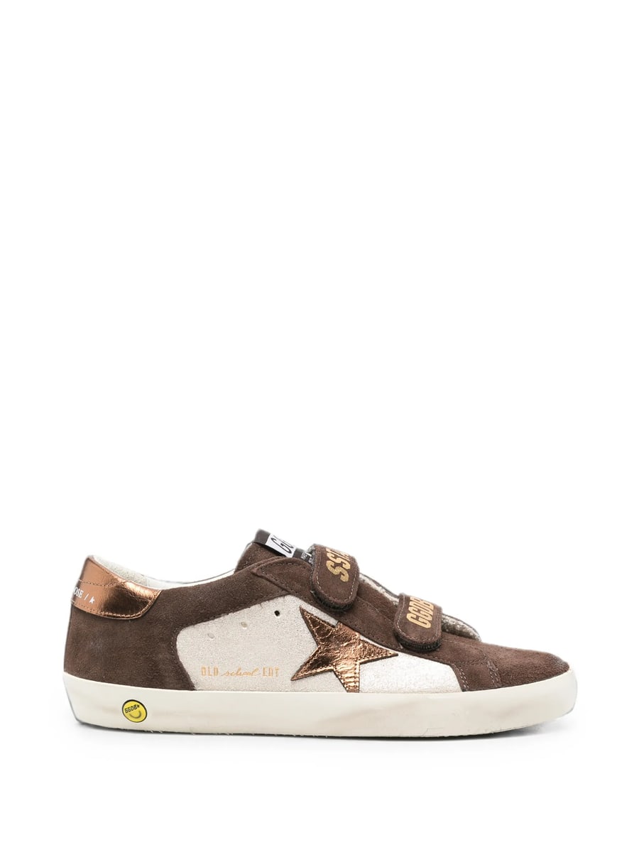 Golden Goose Golden Goose Old School Touch-strap Sneakers