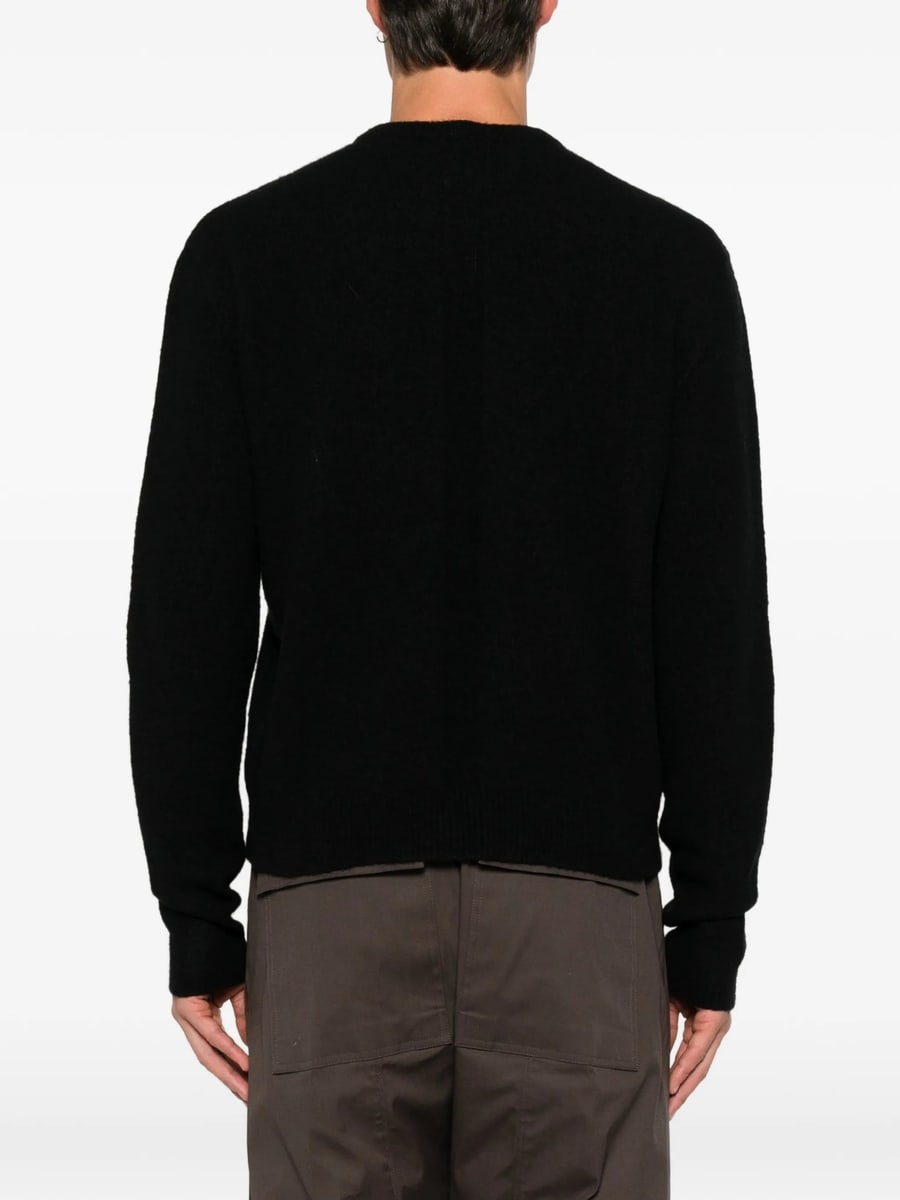 Rick Owens Rick Owens Ribbed-trim Sweater, view 2