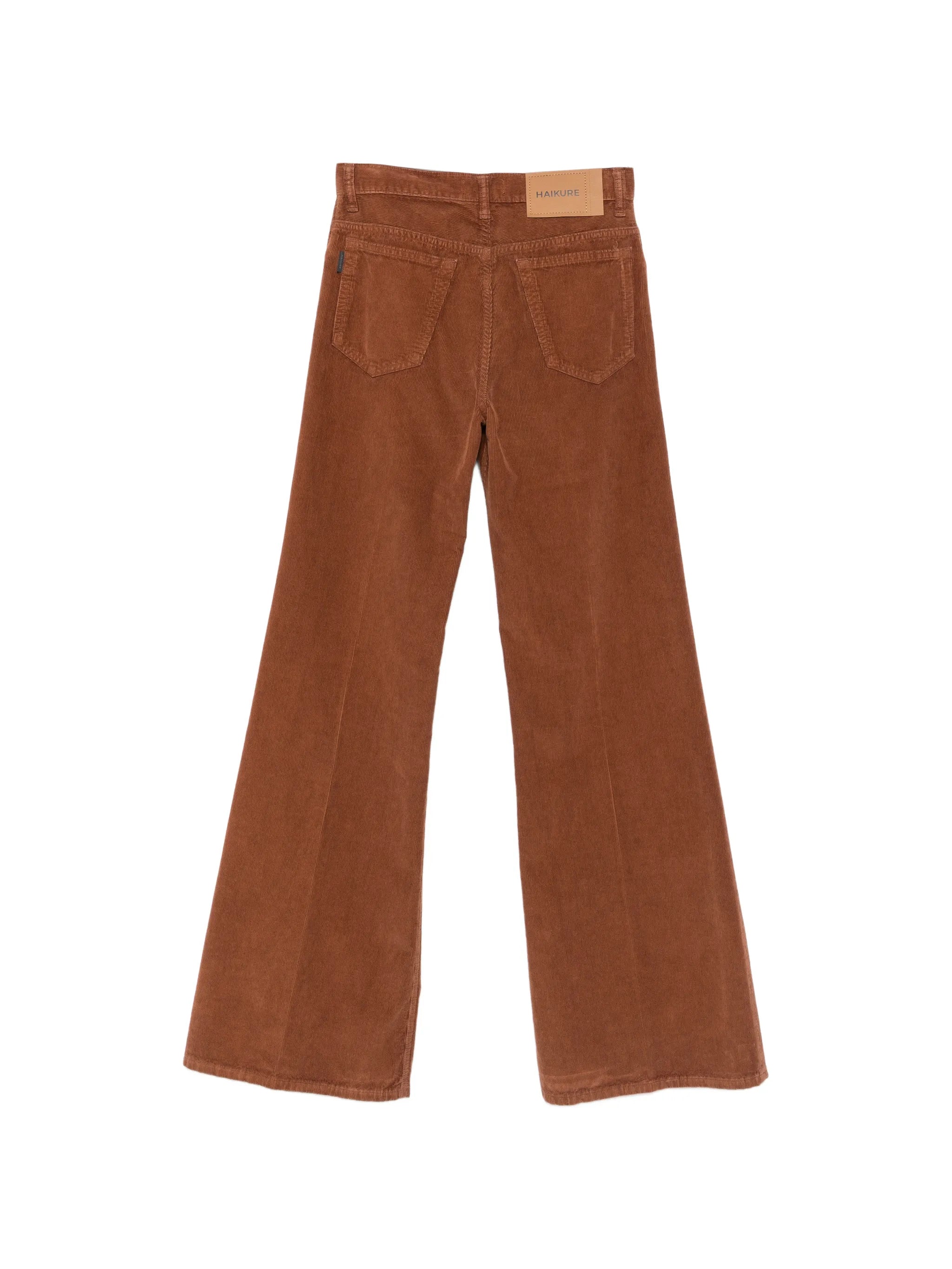 Haikure Haikure Corduroy Straight-leg Trousers, view 2