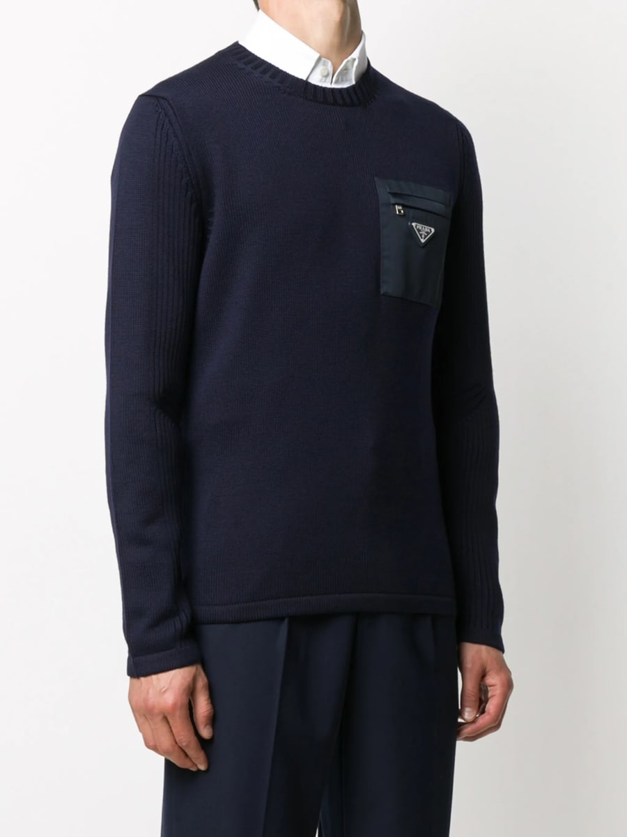 Prada Prada Virgin Wool Sweater, view 4