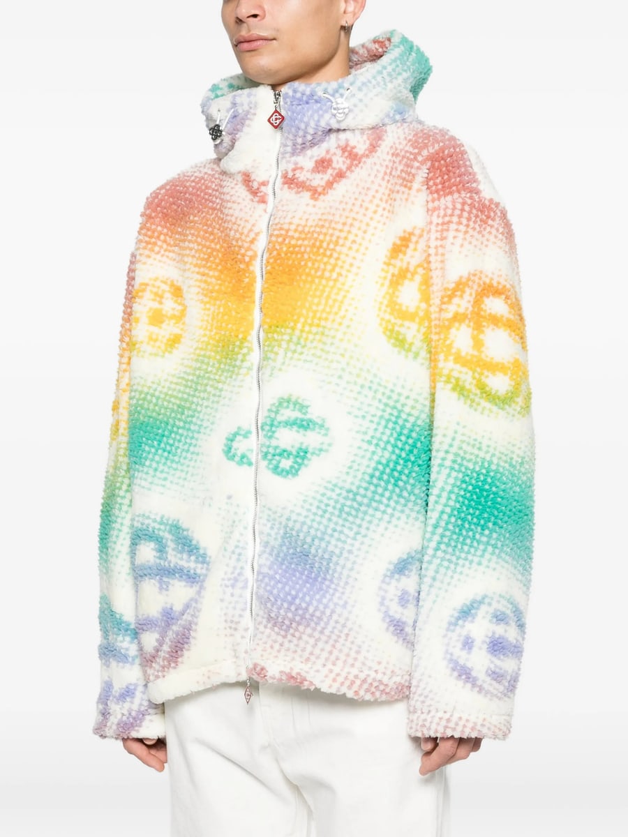 Casablanca Casablanca Monogram Hooded Jacket, view 5
