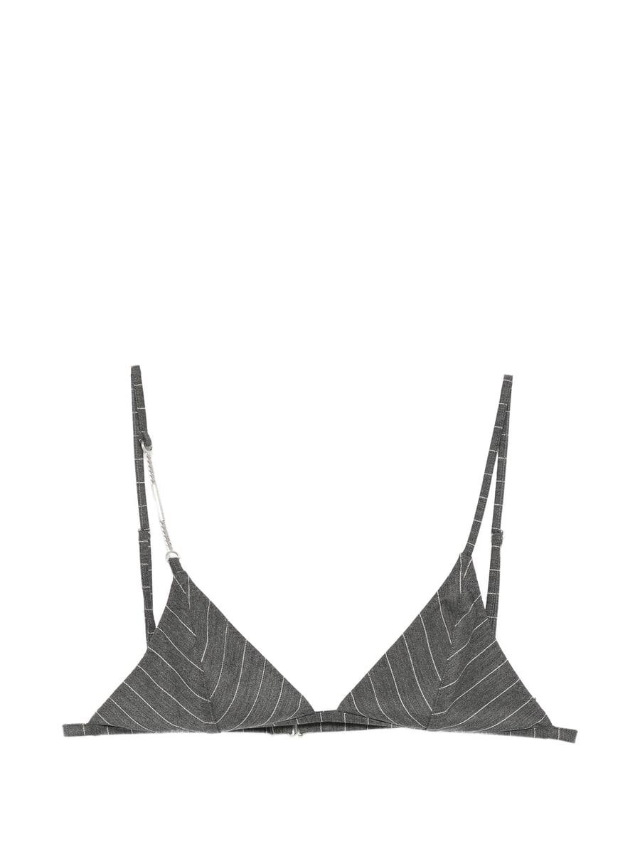 Dondup Dondup Pinstripe-pattern Chain-link Top