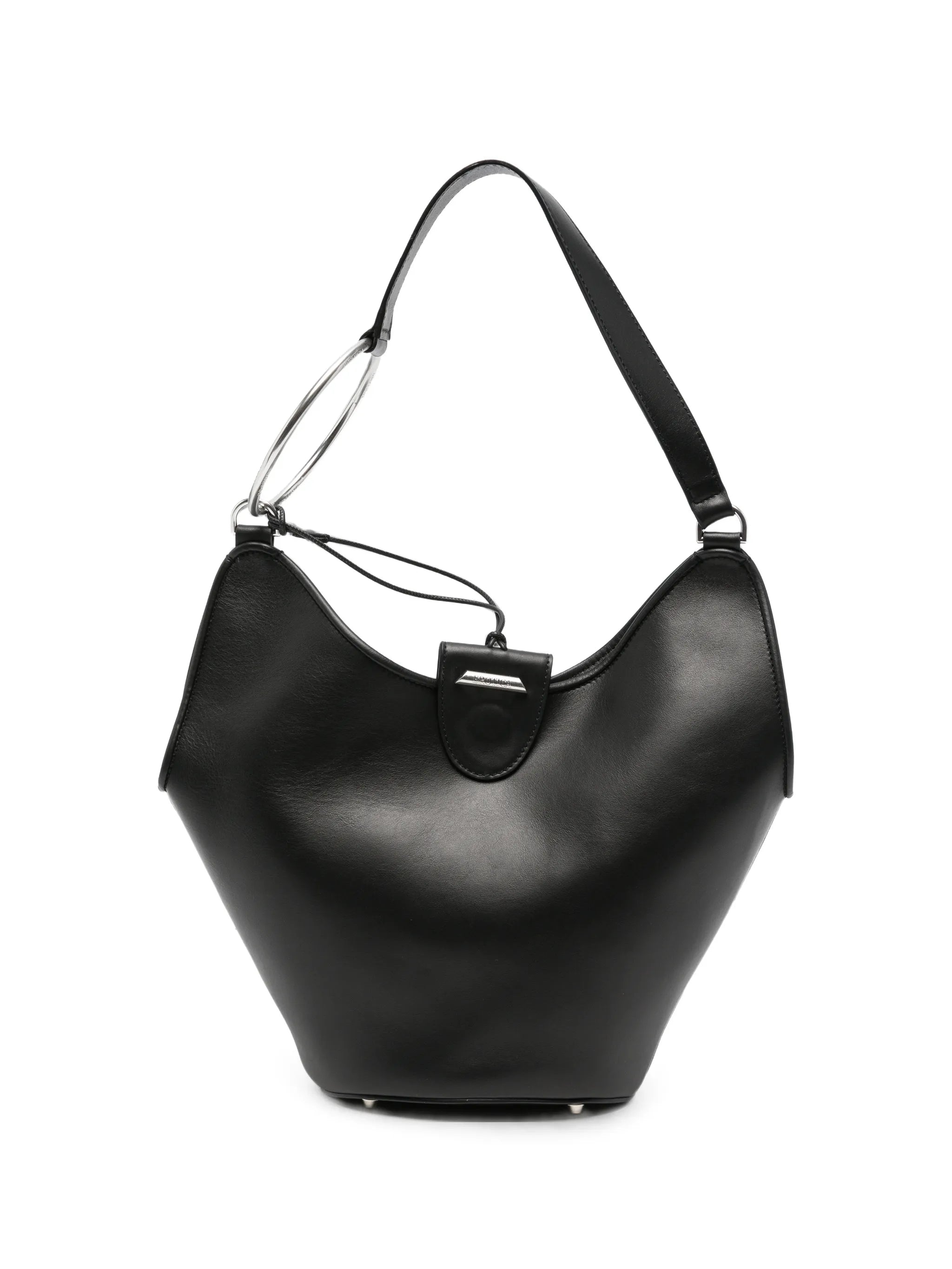 Dondup Dondup Ring-detail Leather Shoulder Bag