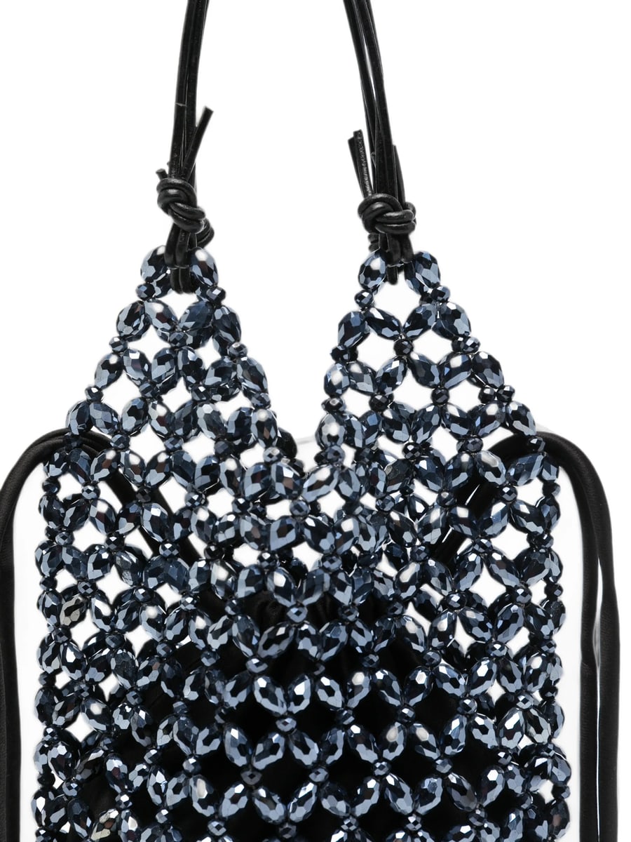 Staud Staud Karka Beaded Tote Bag, view 3