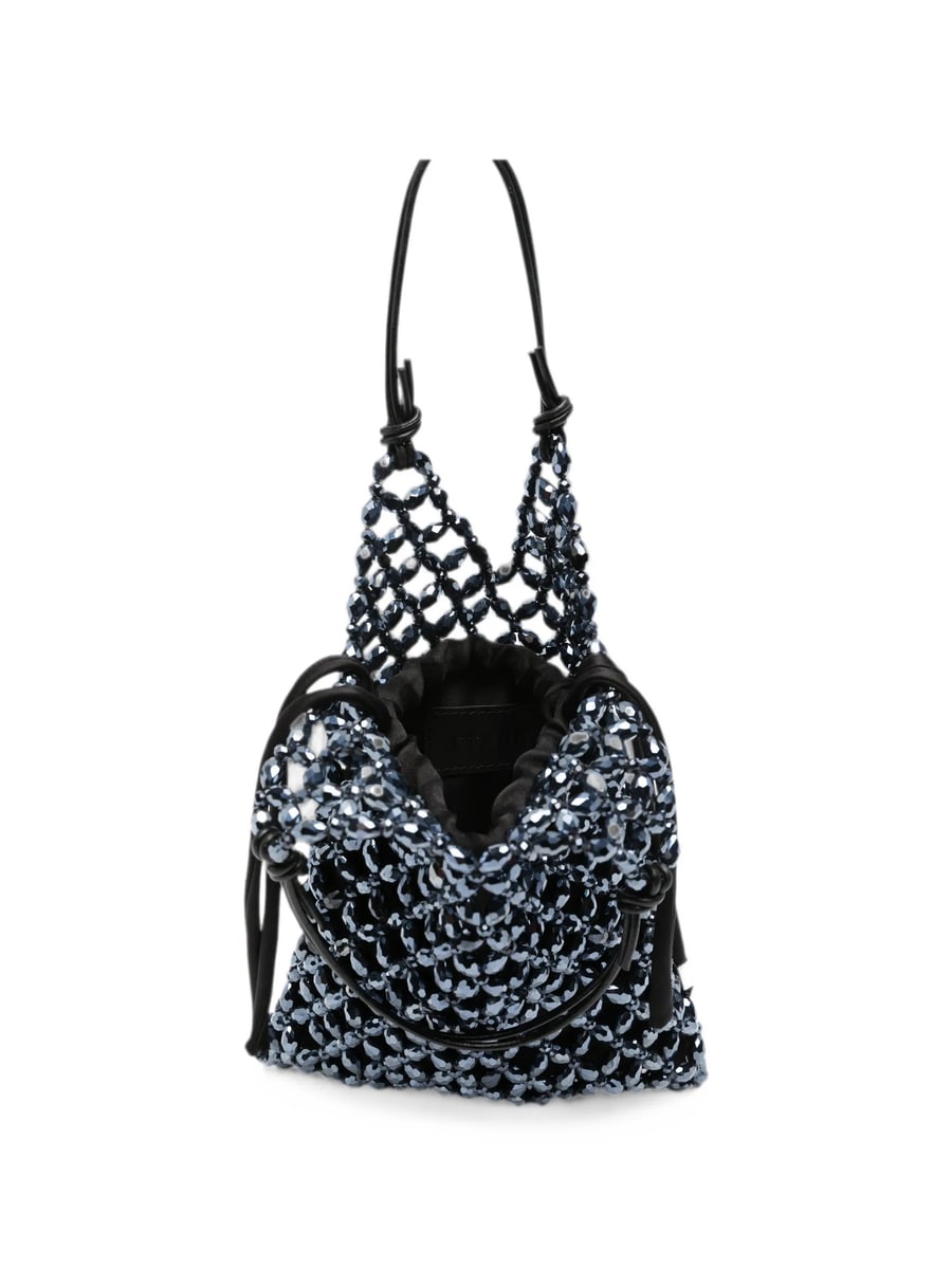 Staud Staud Karka Beaded Tote Bag, view 4